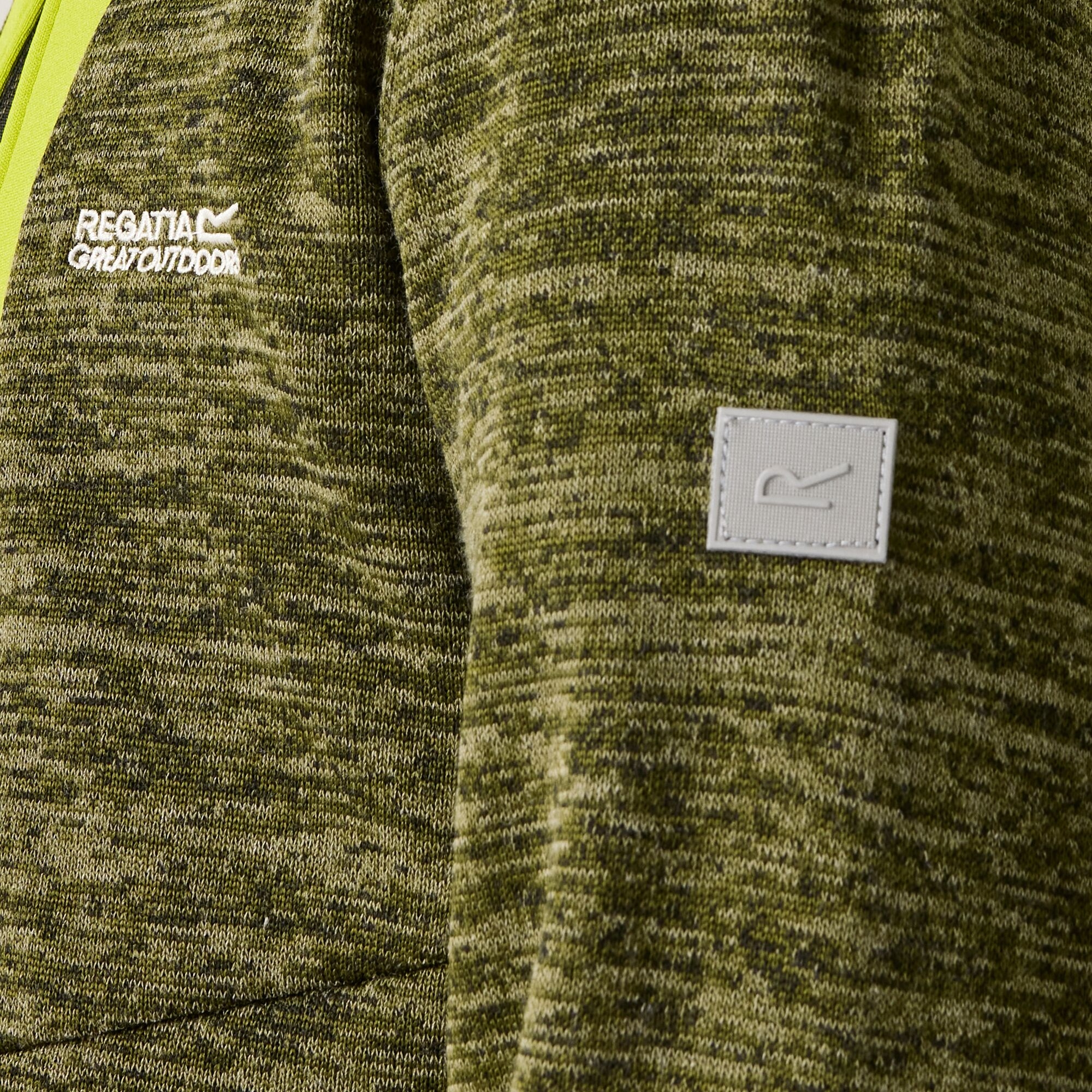Kids' Dissolver X Full Zip Fleece | Nephrite Green Grenoble Green Black