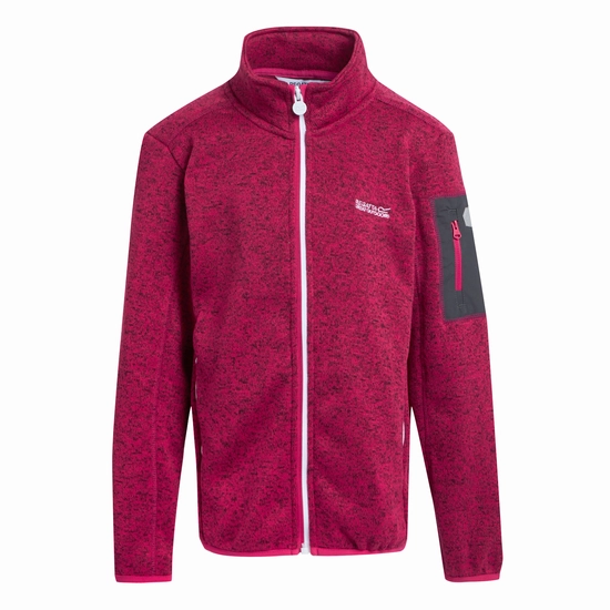 Kids' Newhill Full Zip Fleece | Icy Morn Turquoise