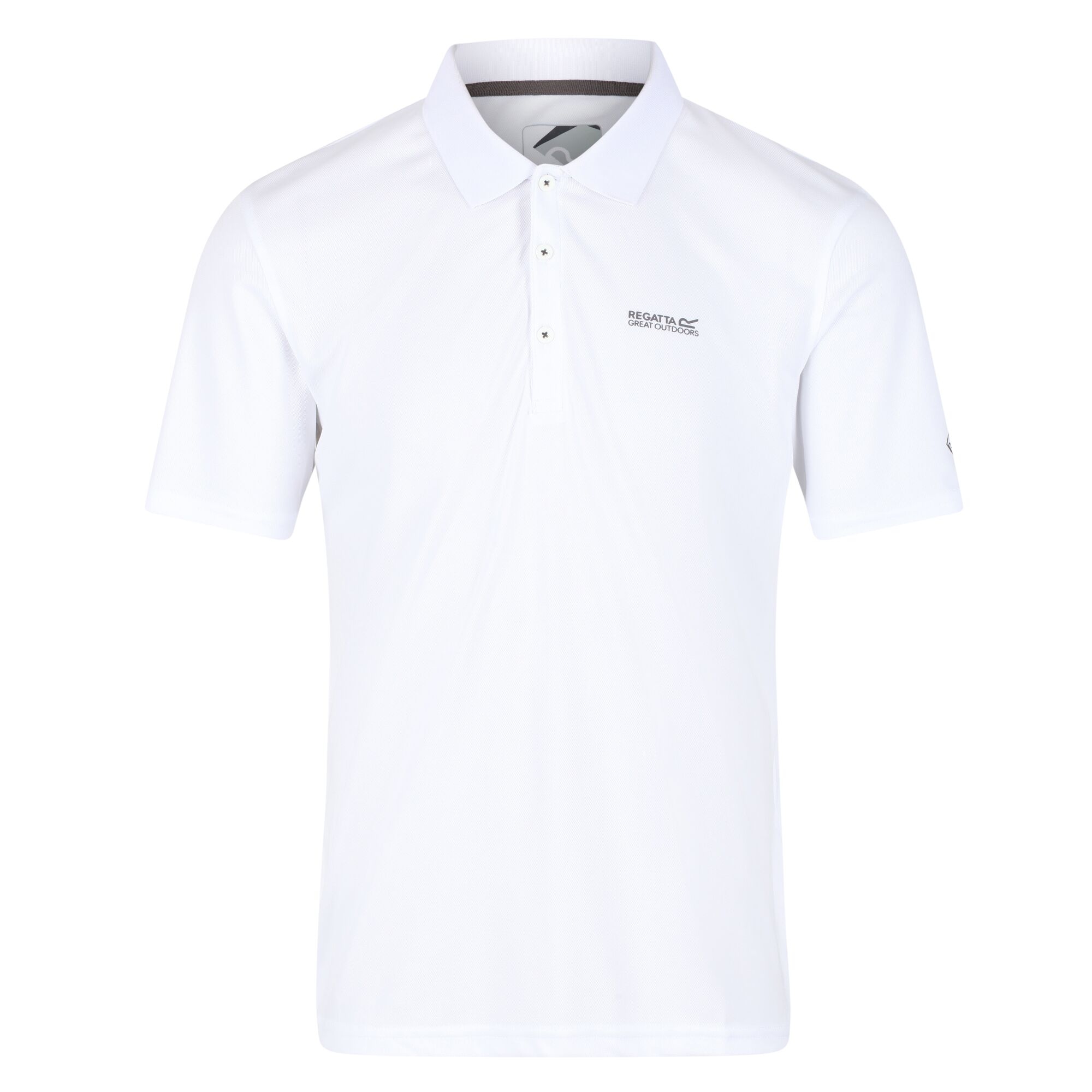 Men's Maverick V Active Polo Shirt | White
