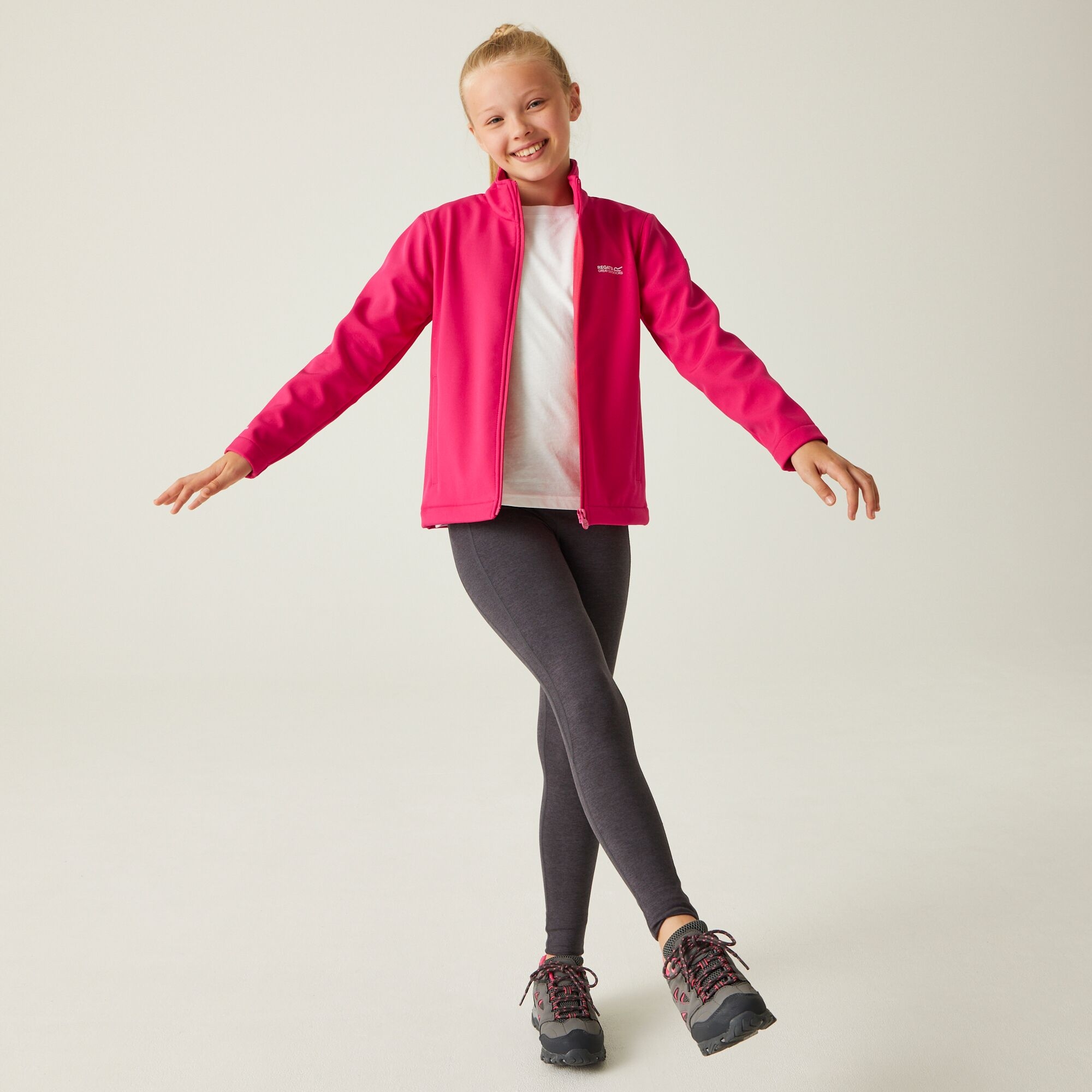 Kids' Cera Softshell Jacket | Pink Potion