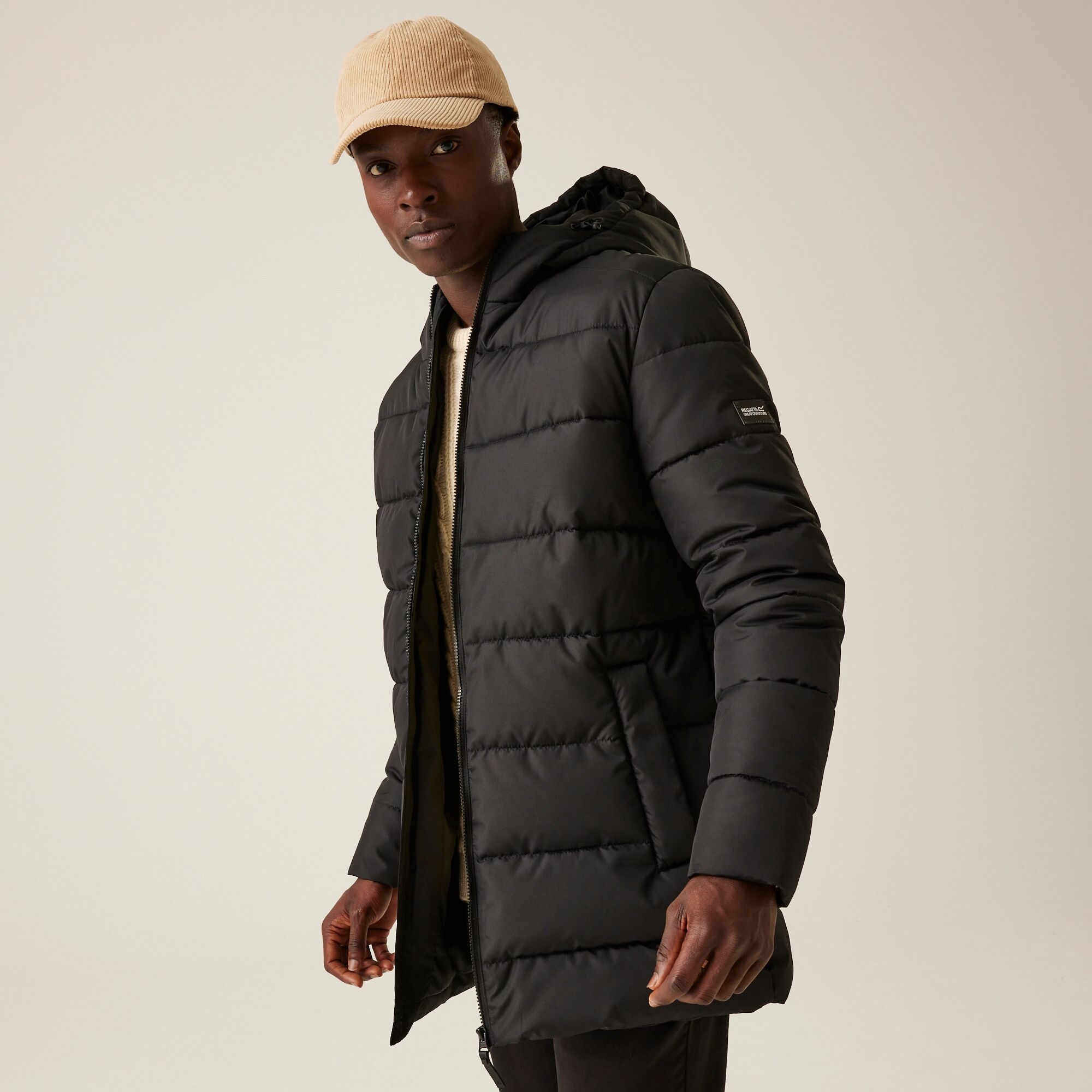 Men's Lakiver Padded Jacket | Black
