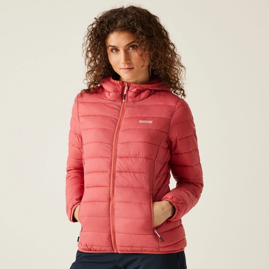 Women's Hooded Marizion Quilted Jacket | Warm Taupe Bueno