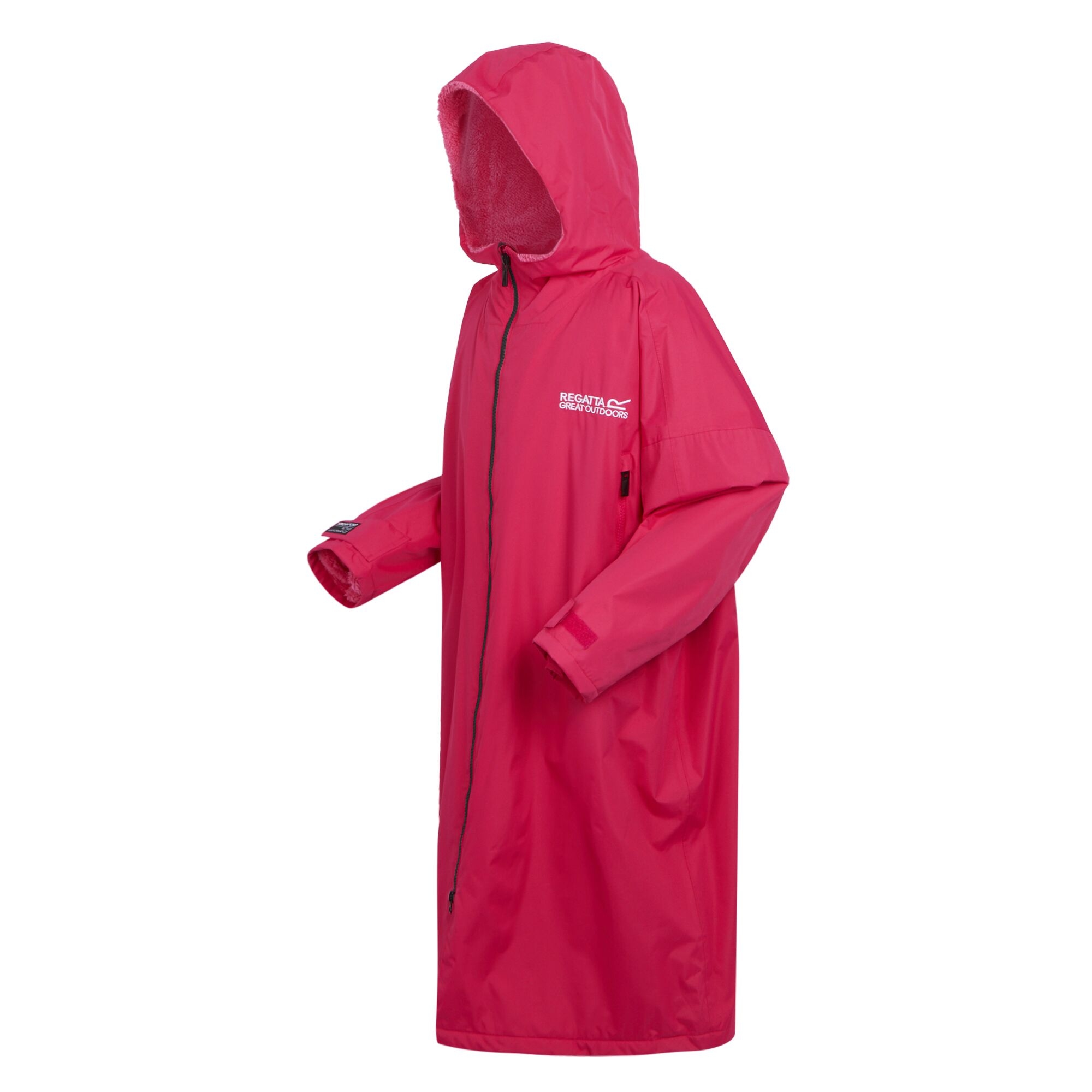 Adult's Waterproof Changing Robe | Pink Potion