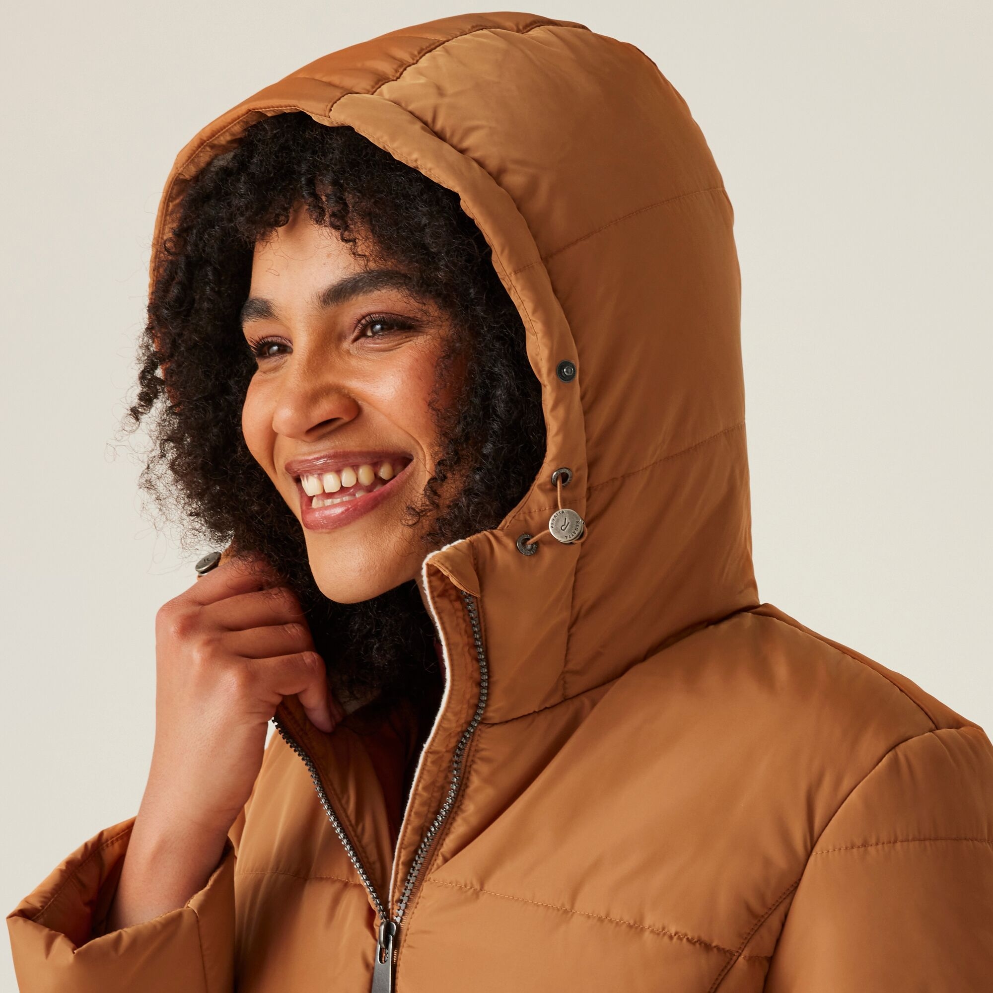 Women's Winnie Quilted Jacket | Bran Brown