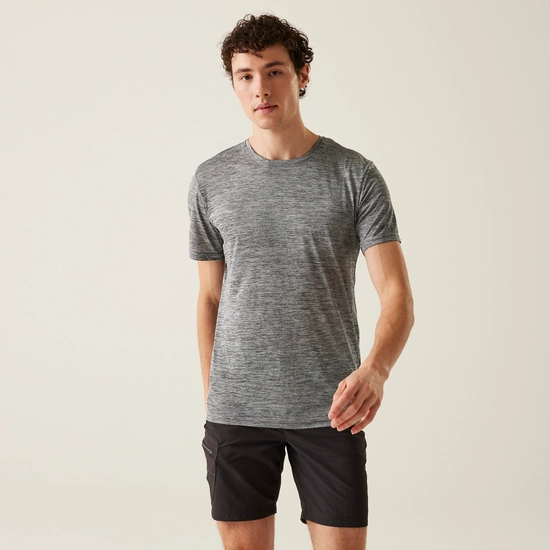 Men's Fingal Edition Marl T-Shirt | Tangerine Tango