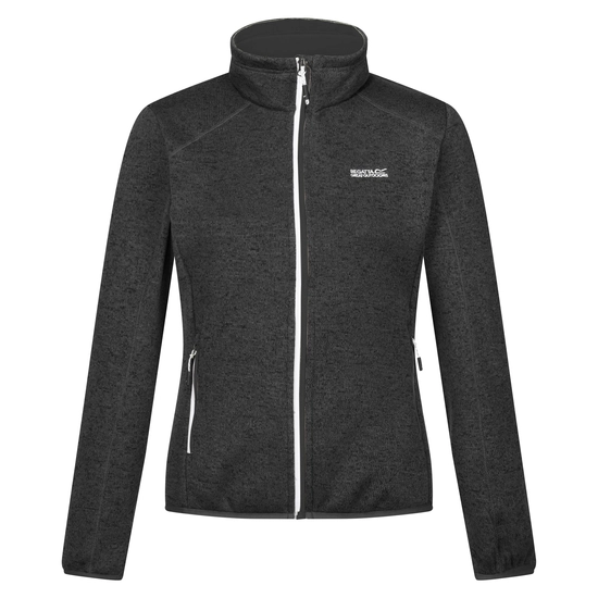 Women's Newhill Full Zip Fleece | Quiet Green Seal Grey