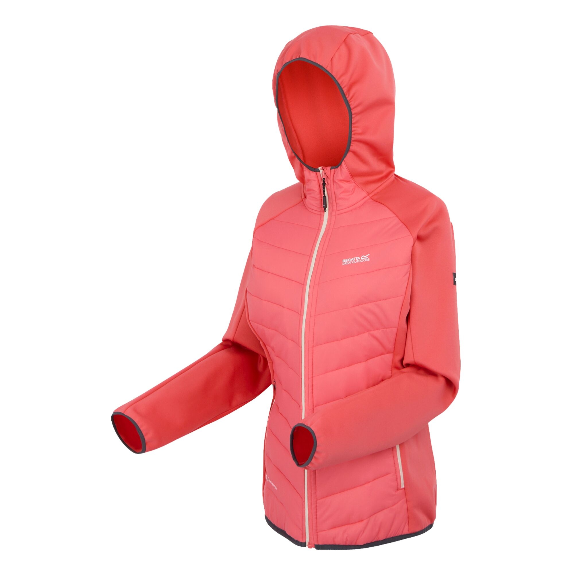 Women's Andreson VIII Hybrid Jacket | Peach Bloom Seal Grey
