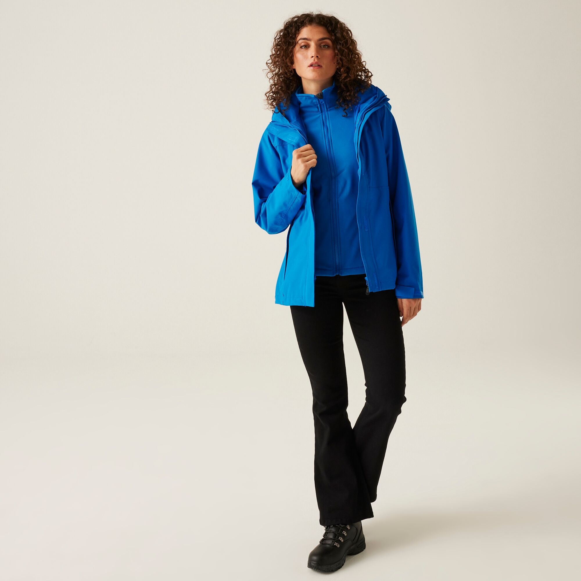 Women's Kingsley Waterproof Stretch 3 in 1 Jacket | Oxford Blue