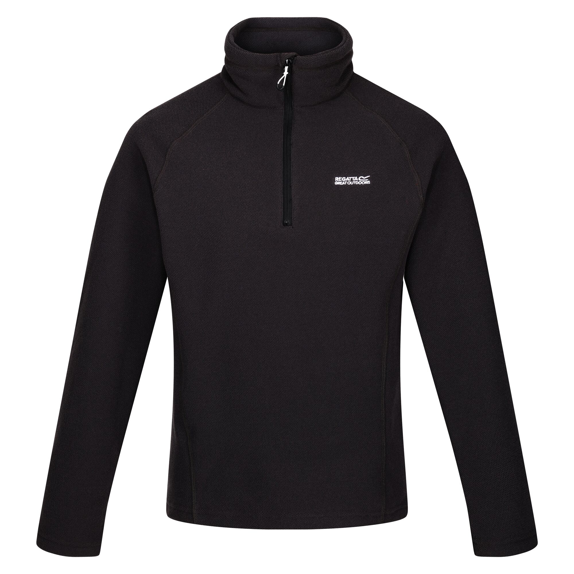 Men's Kenger Half Zip Midweight Fleece | Black