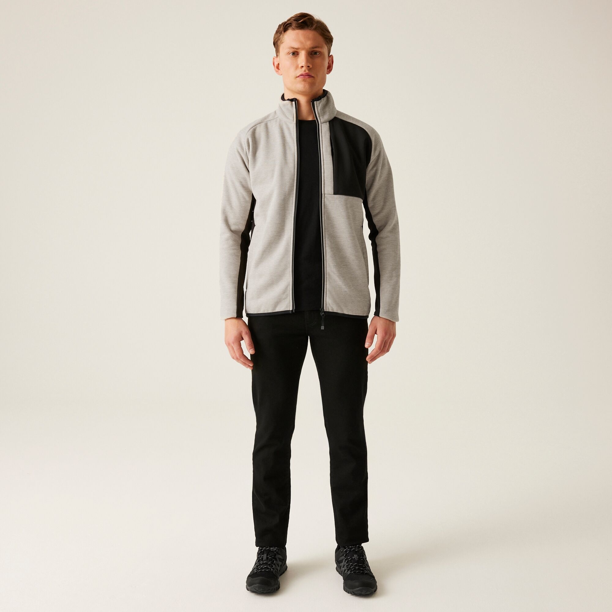 Men's Shorston Full Zip Fleece | Abbeystone Marl