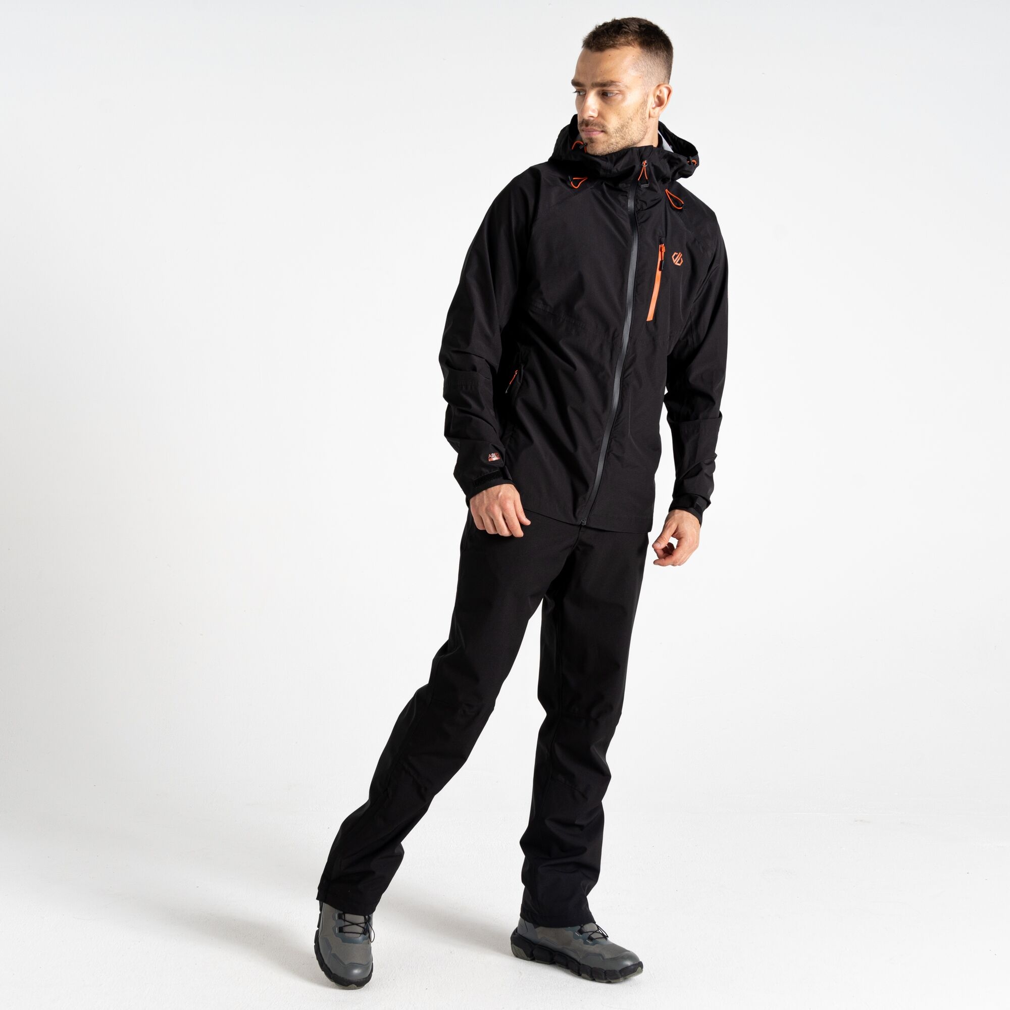 Men's Breathe Out Waterproof Jacket | Black