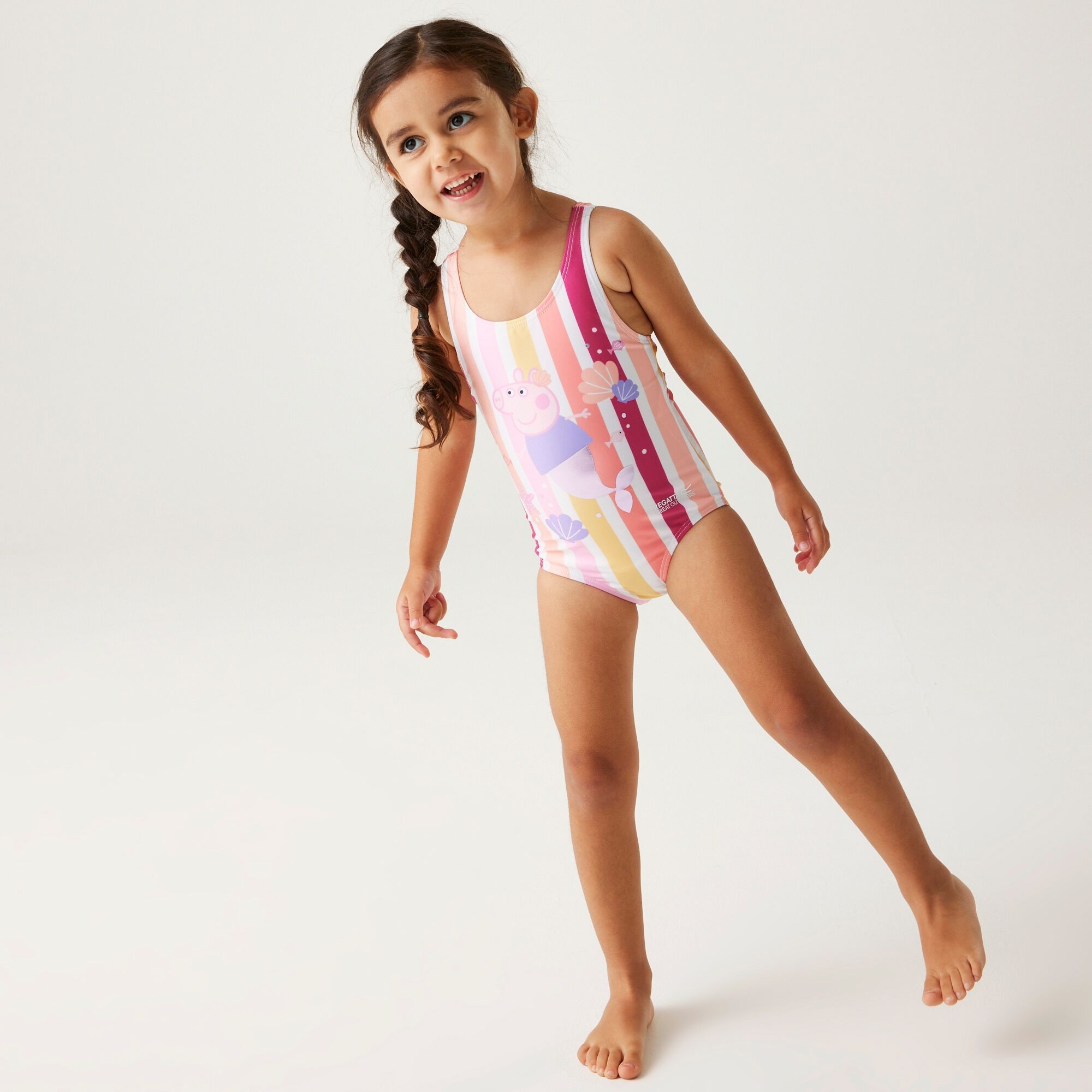 Kids' Peppa Pig Splash Suit | Multi Stripe