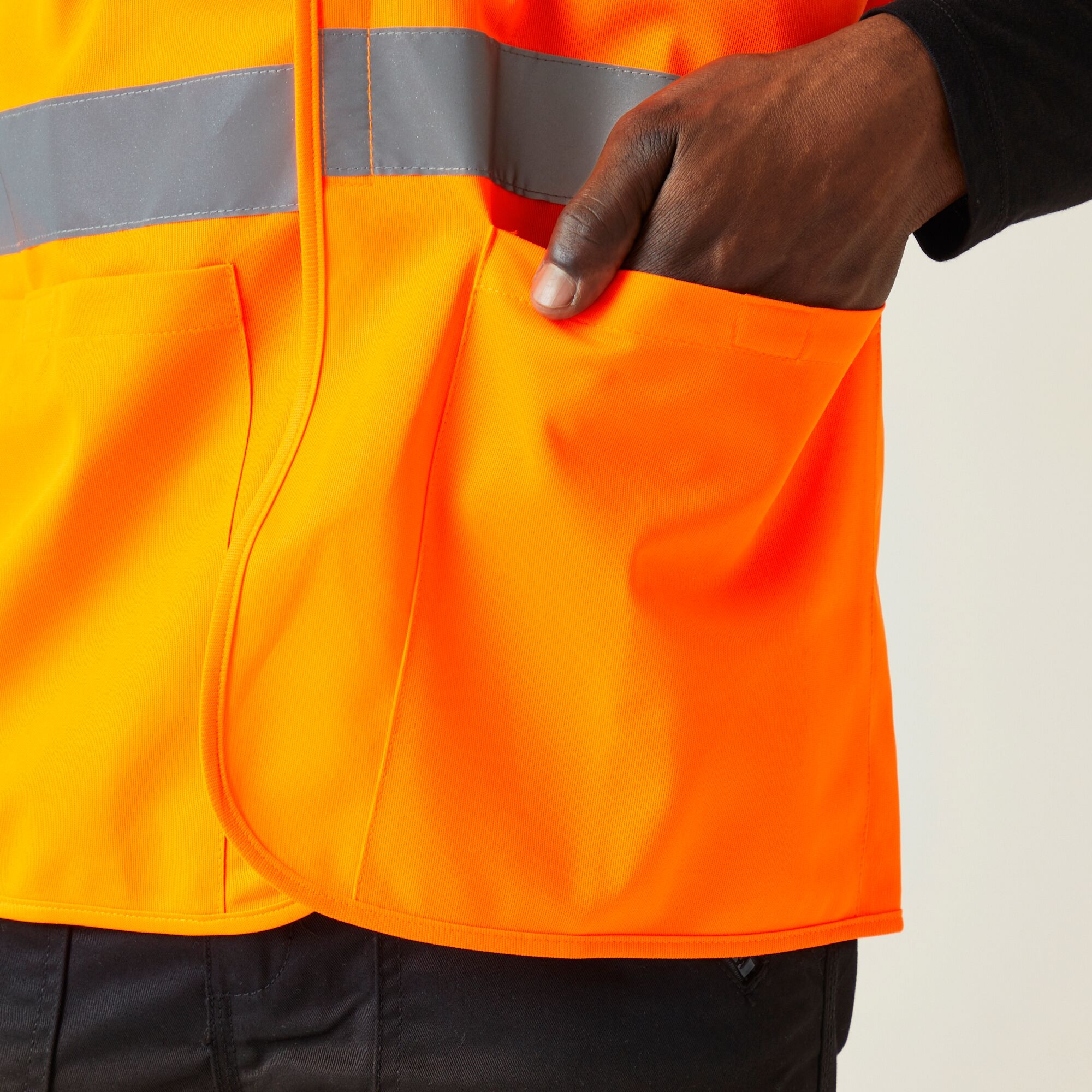 Men's Pro HI-VIS Supervisor Vest | Orange
