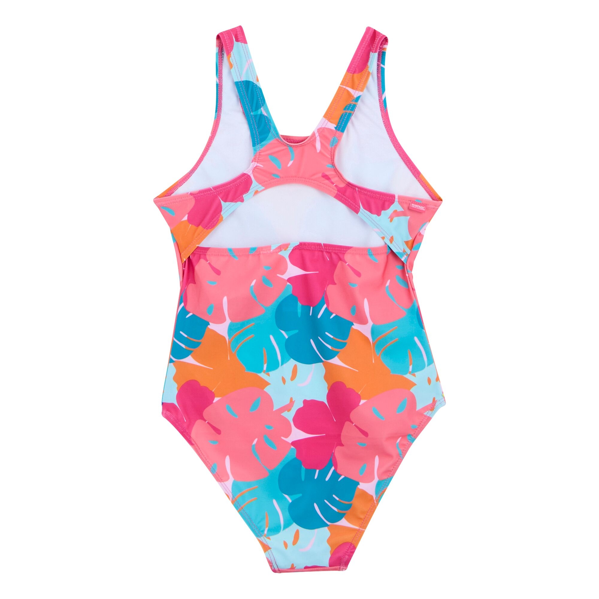 Kids' Katrisse Swimming Costume | Tropical Leaf Print