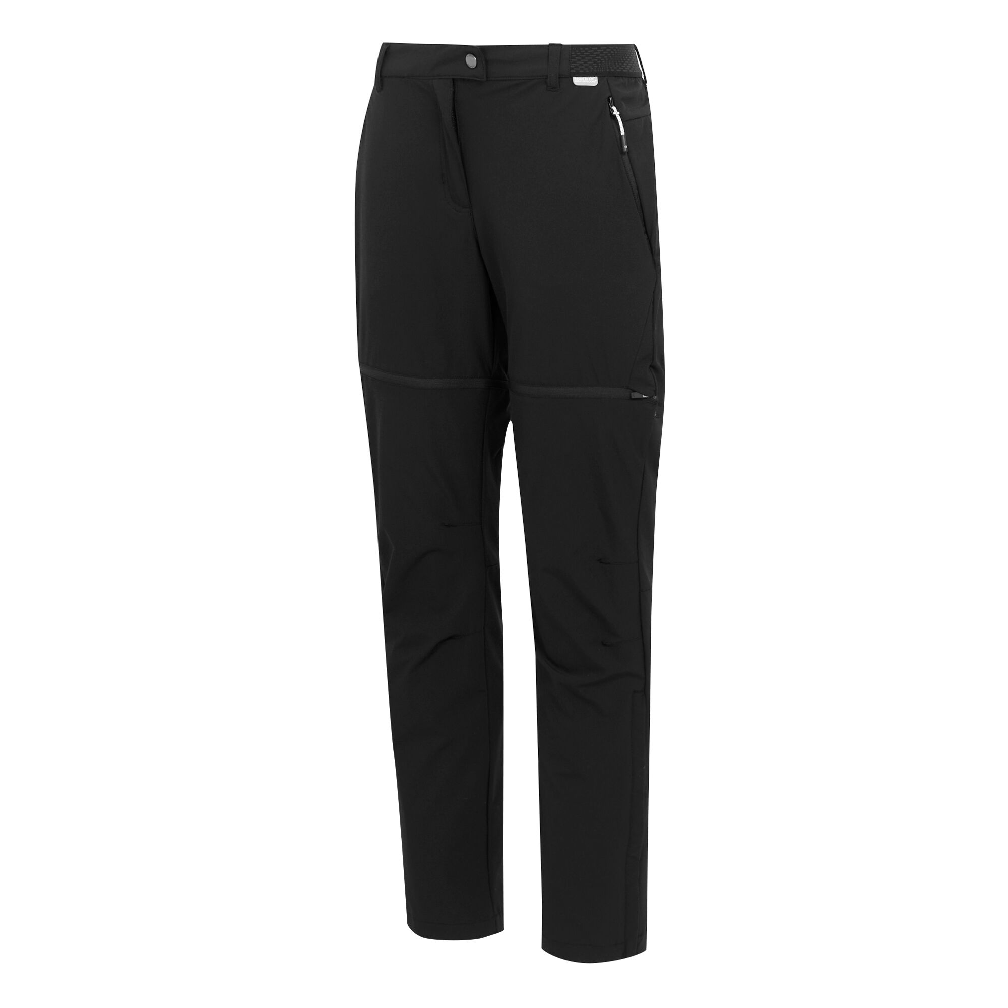 Women's Mountain Zip Off Walking Trousers | Black