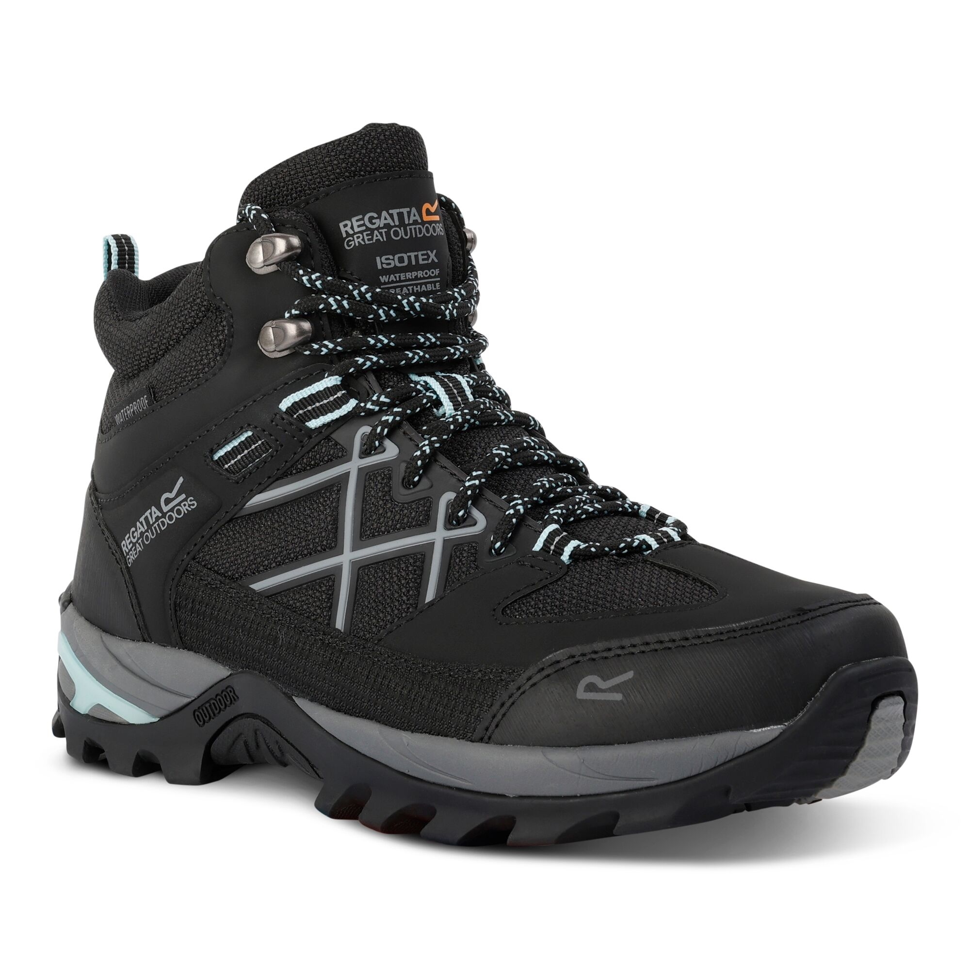 Women's Samaris III Walking Boots | Black Bleached Aqua