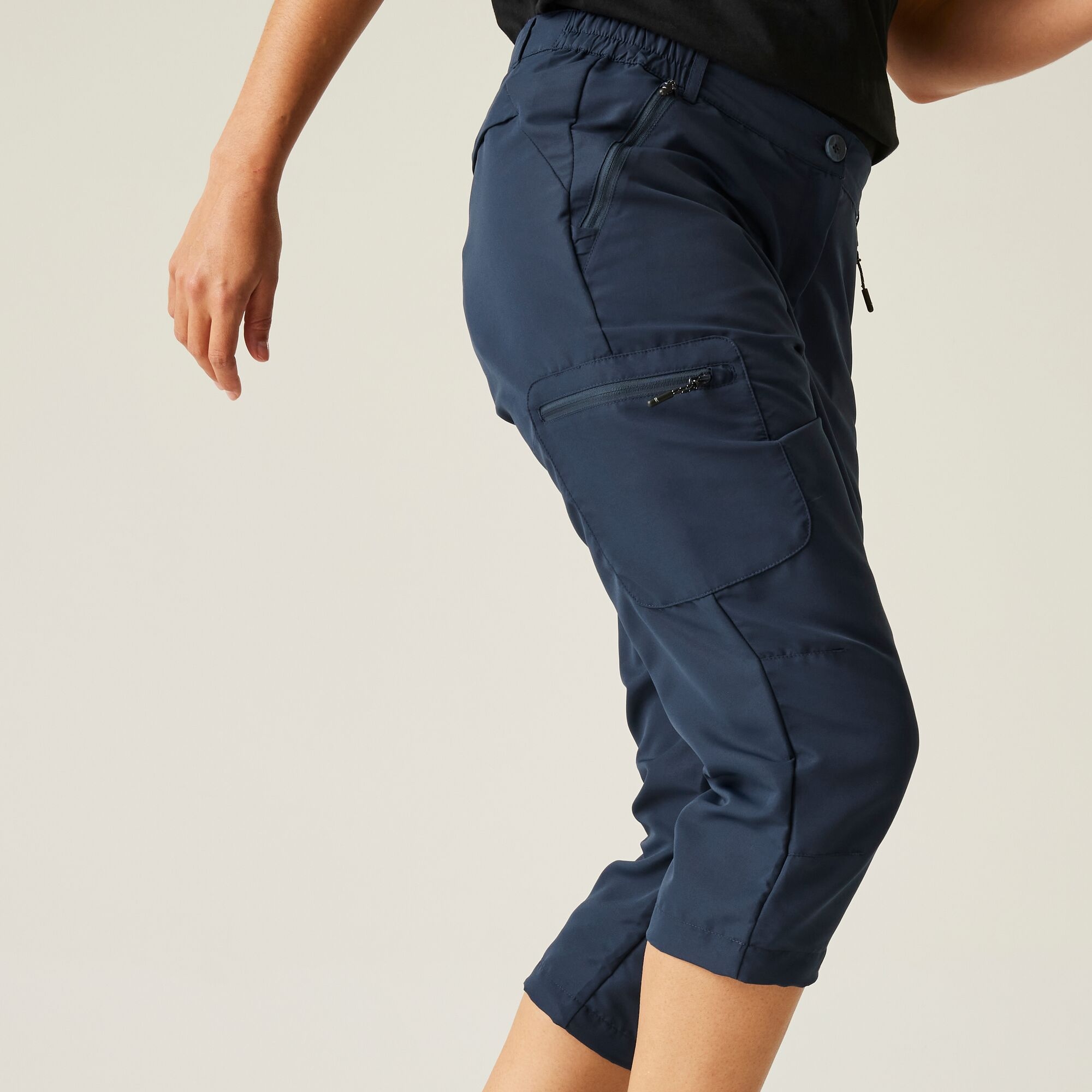 Women's Chaska III Capri Walking Trousers | Navy