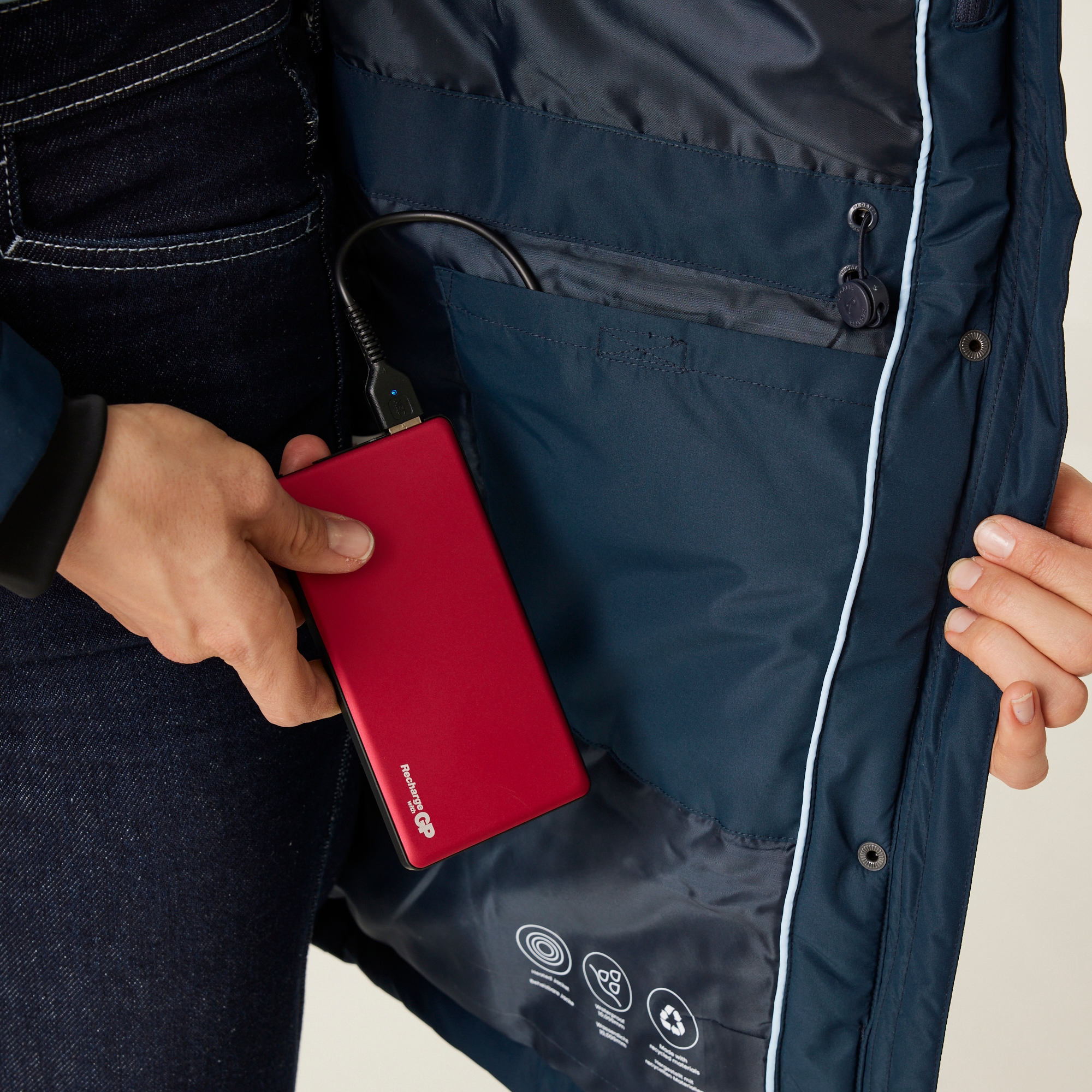 Women's Voltera Heated Jacket | Navy