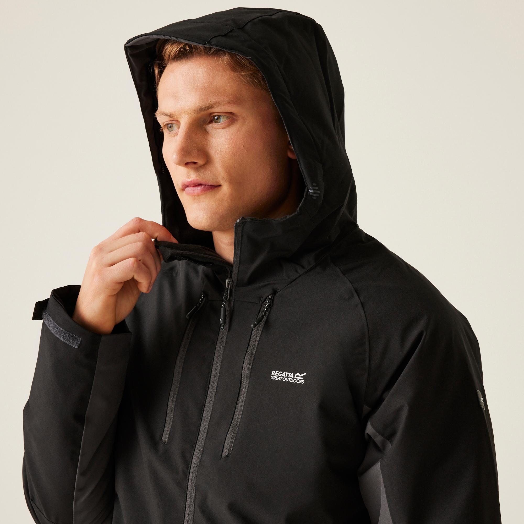 Men's Highton Stretch Padded Jacket III | Black Ash