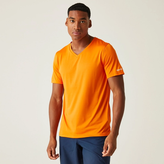 Men's Fingal V-Neck T-Shirt | Glacier