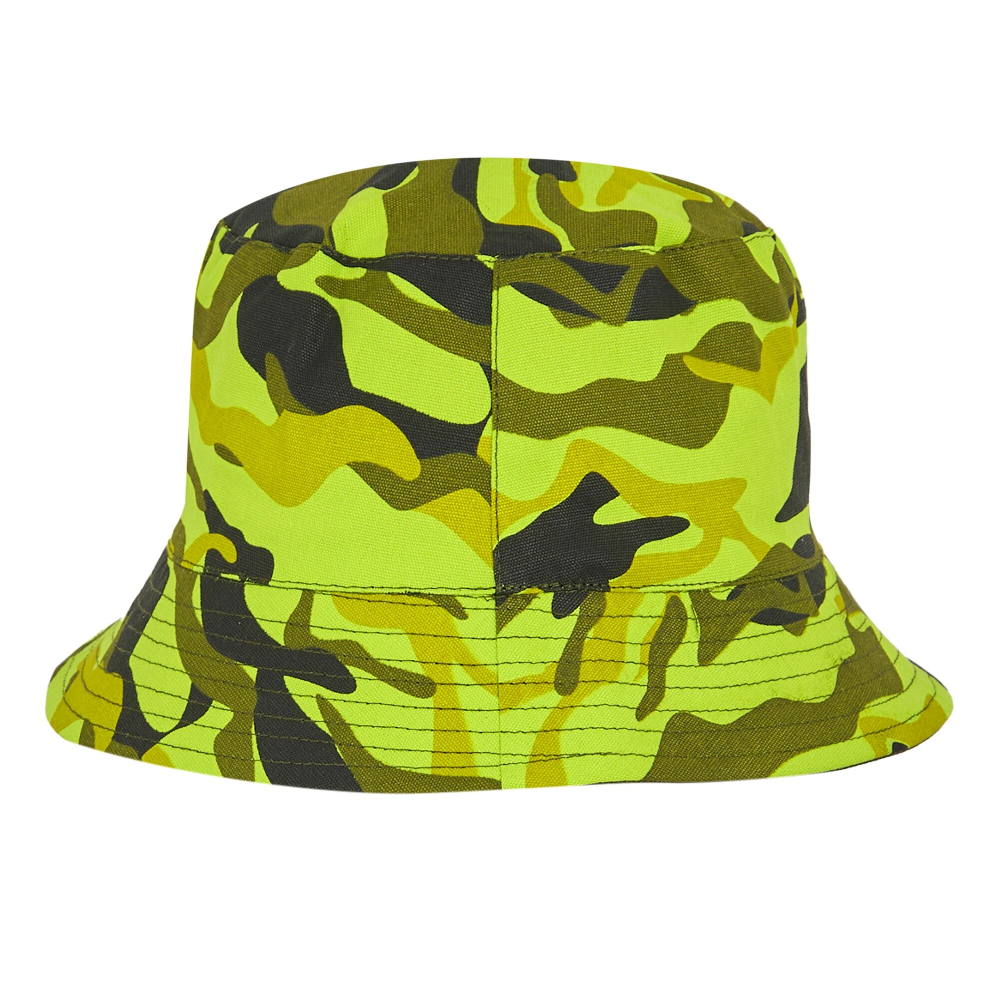 Kids' Flip Bucket Hat | Grenoble Green Camo Nephrite Green