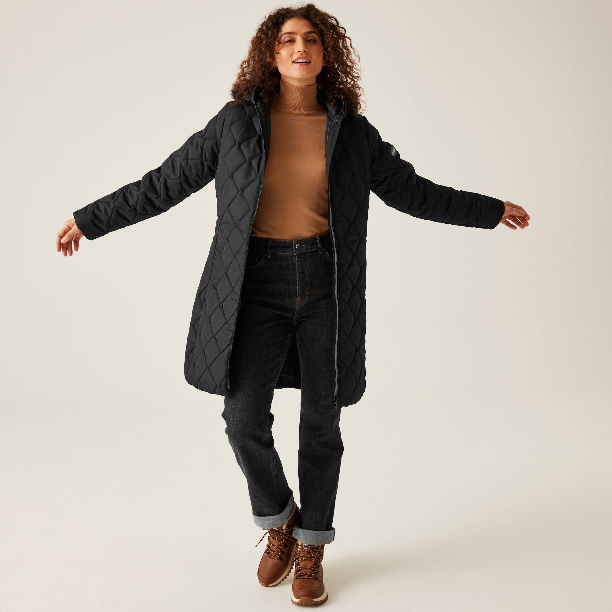 Women's Fritha III Insulated Parka Jacket | Black