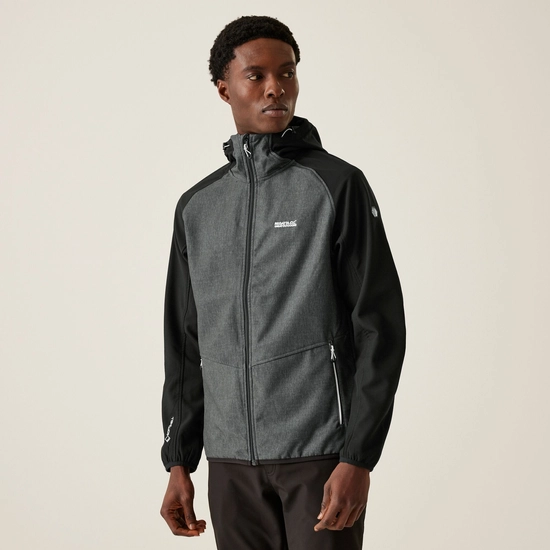 Men's Arec III Softshell Jacket | Moroccan Blue Navy Fox