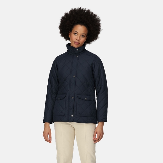 Women's Tarah Quilted Jacket | Navy
