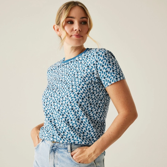 Orla Kiely Tee | Spinning Flower Black
