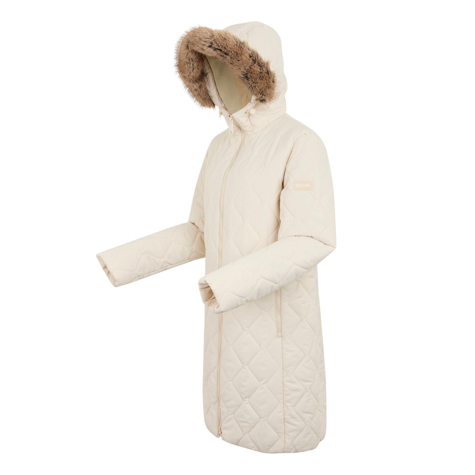 Women's Fritha III Insulated Parka Jacket | Light Vanilla