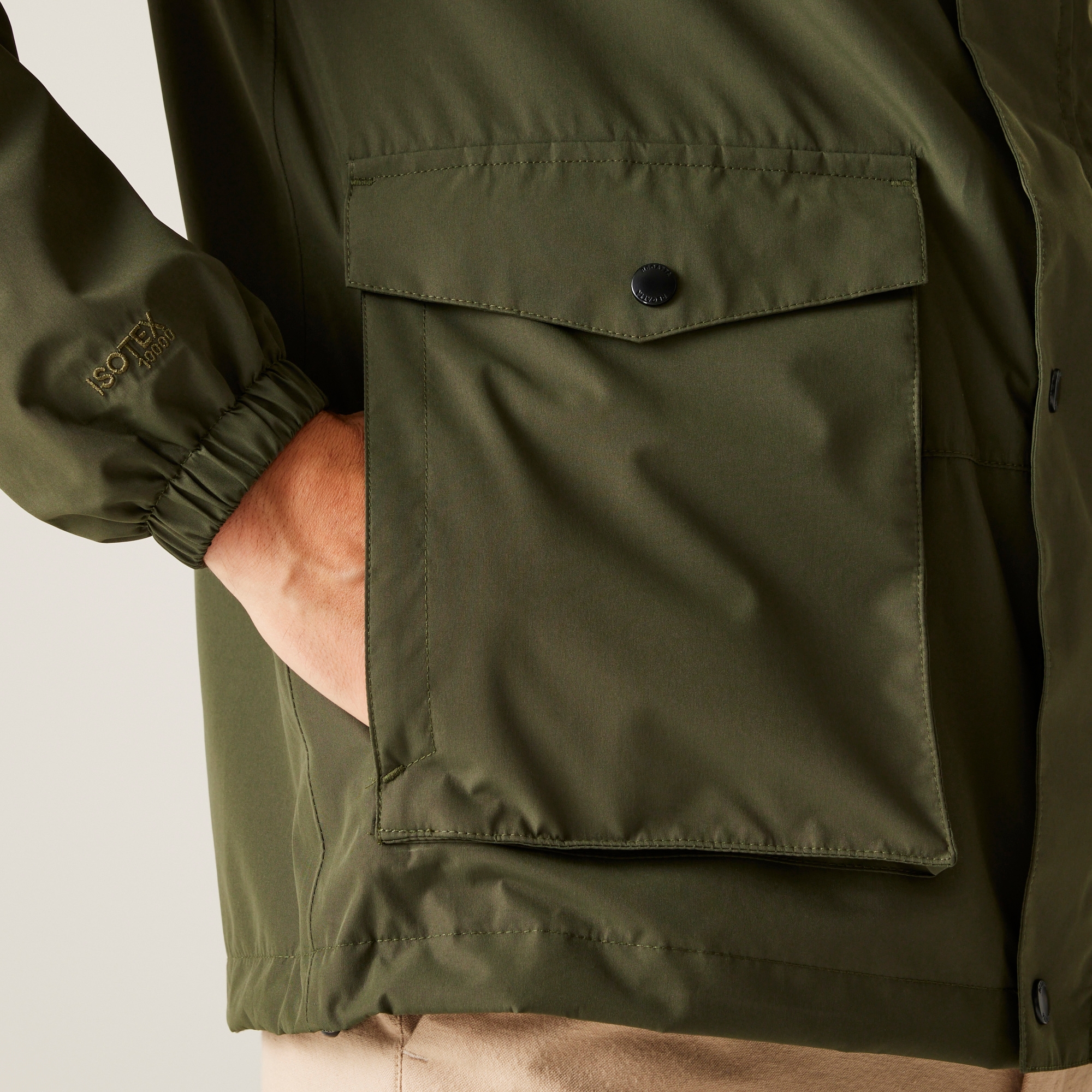 Men's Bayano II Waterproof Jacket | Dark Khaki