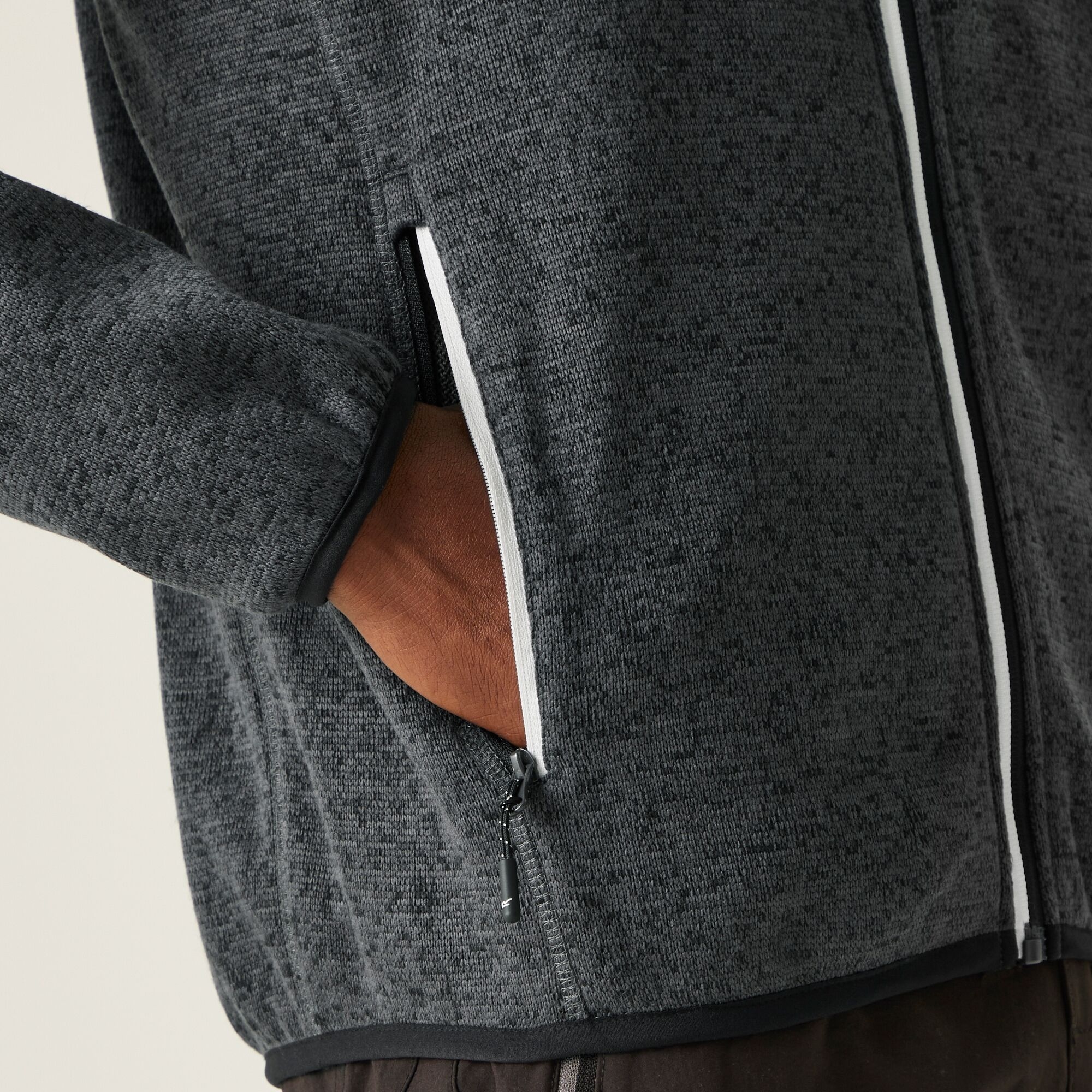 Men's Newhill Full Zip Fleece | Ash