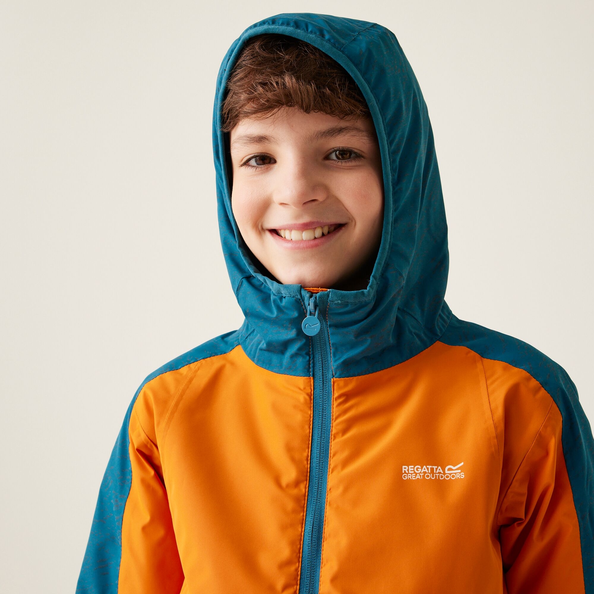 Kids' Volcanics VIII Reflective Jacket | Fox Moroccan Blue