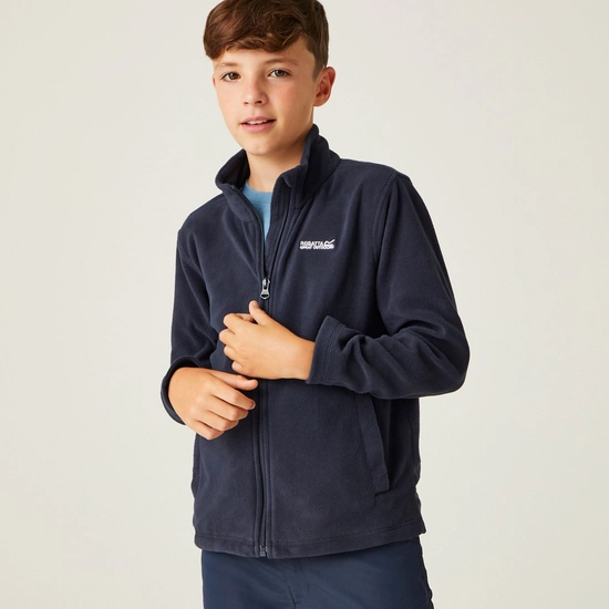 Kids' King II Full Zip Fleece | Black Black