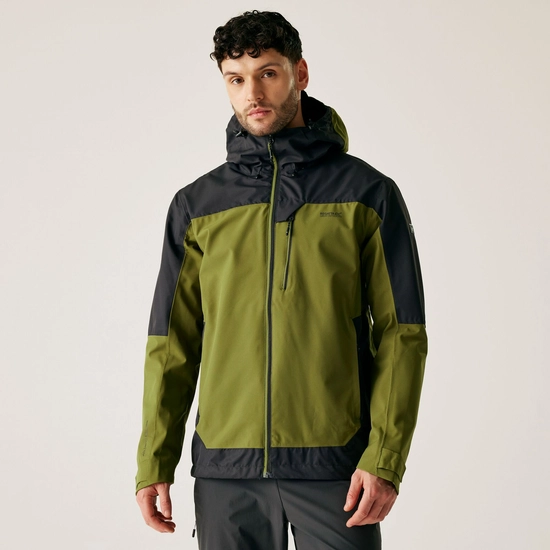 Men's Highton IV Stretch Waterproof Jacket | Treetop Black