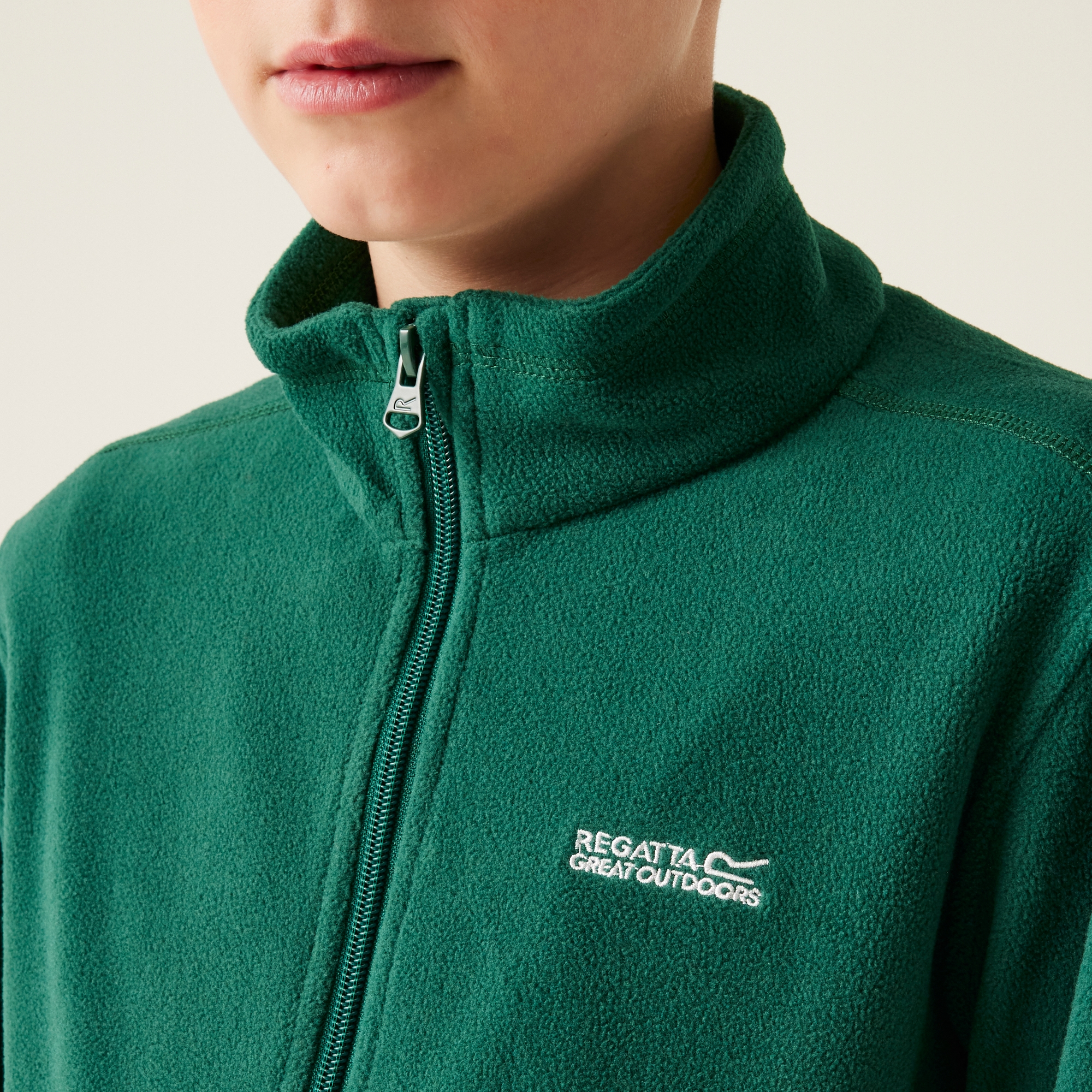 Kids' King II Full Zip Fleece | Rain Forest