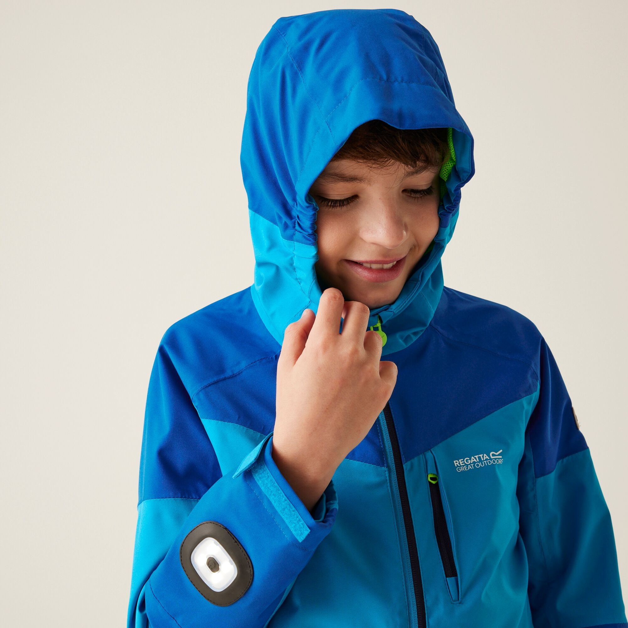 Boys Trekktain 3-in-1 Jacket | Hydro Blue Olympian Blue