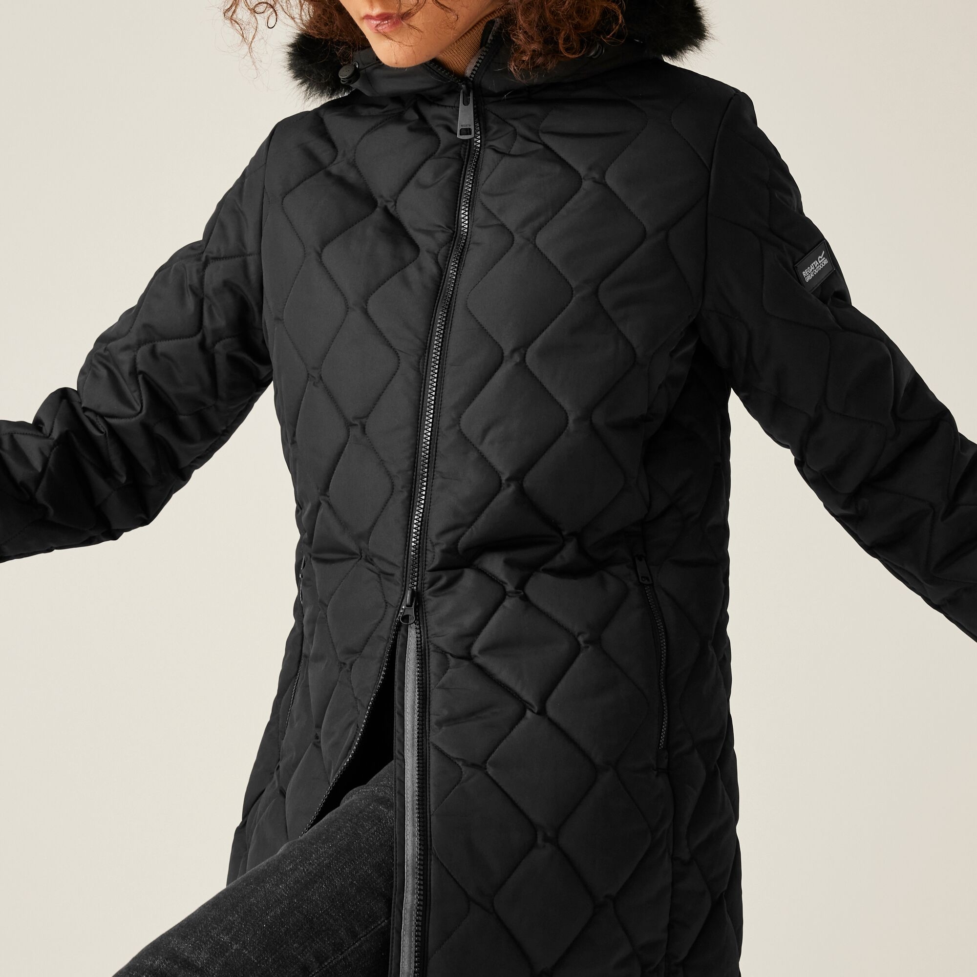 Women's Fritha III Insulated Parka Jacket | Black
