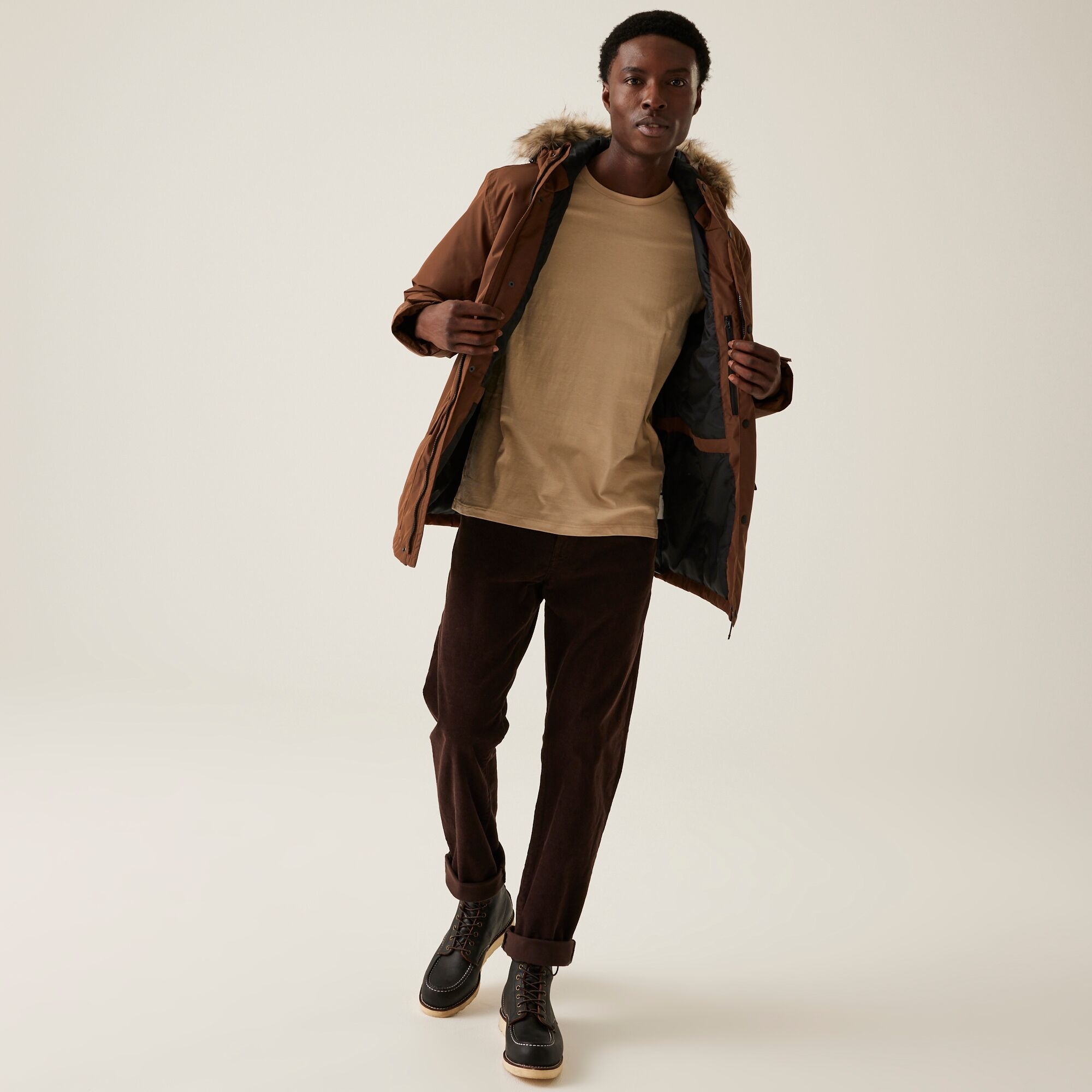 Men's Salinger IV Waterproof Jacket | Dark Brown