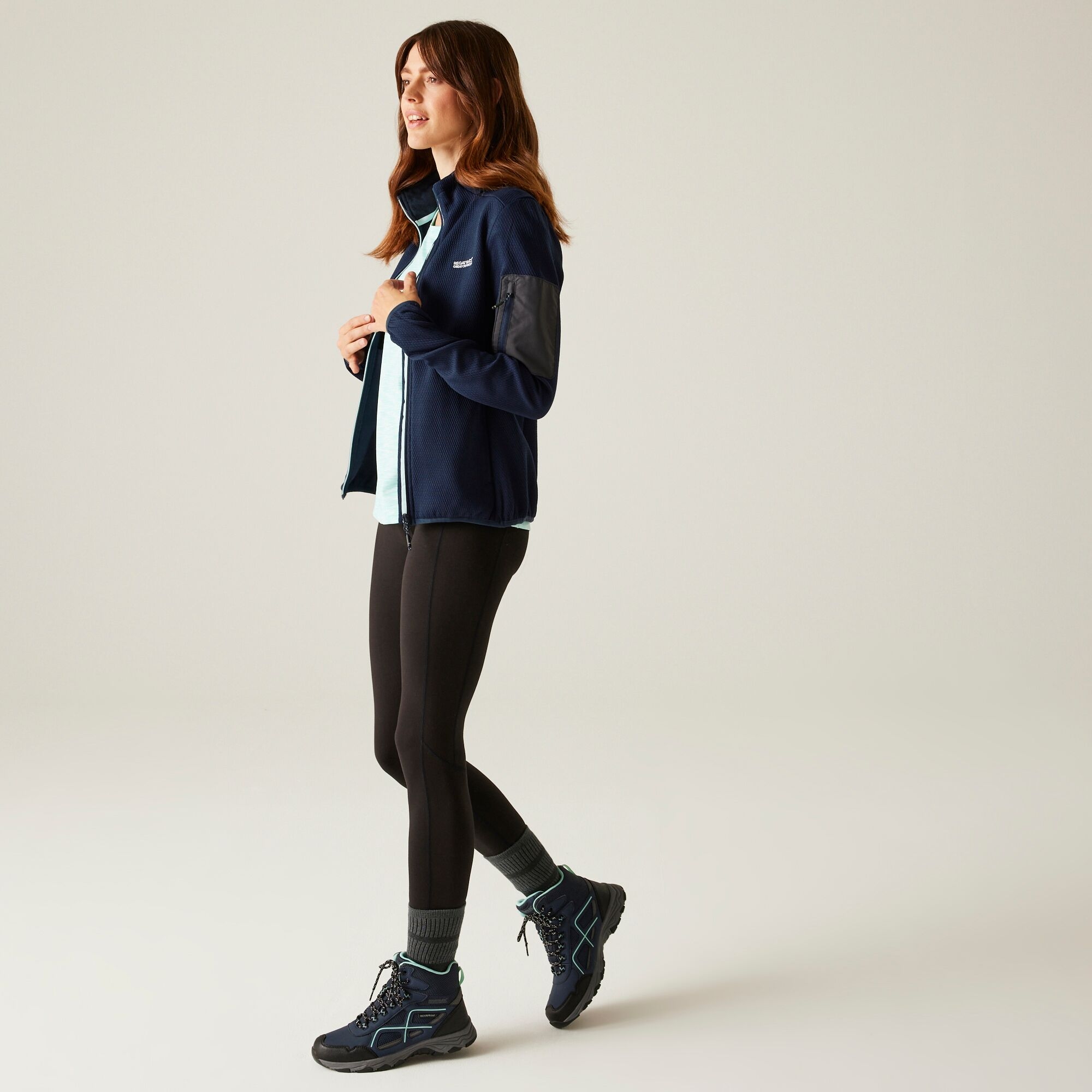 Women's Aldean Softshell Jacket | Navy Icy Morn