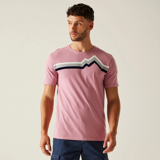 Men's Cline IX T-Shirt | Red Ochre
