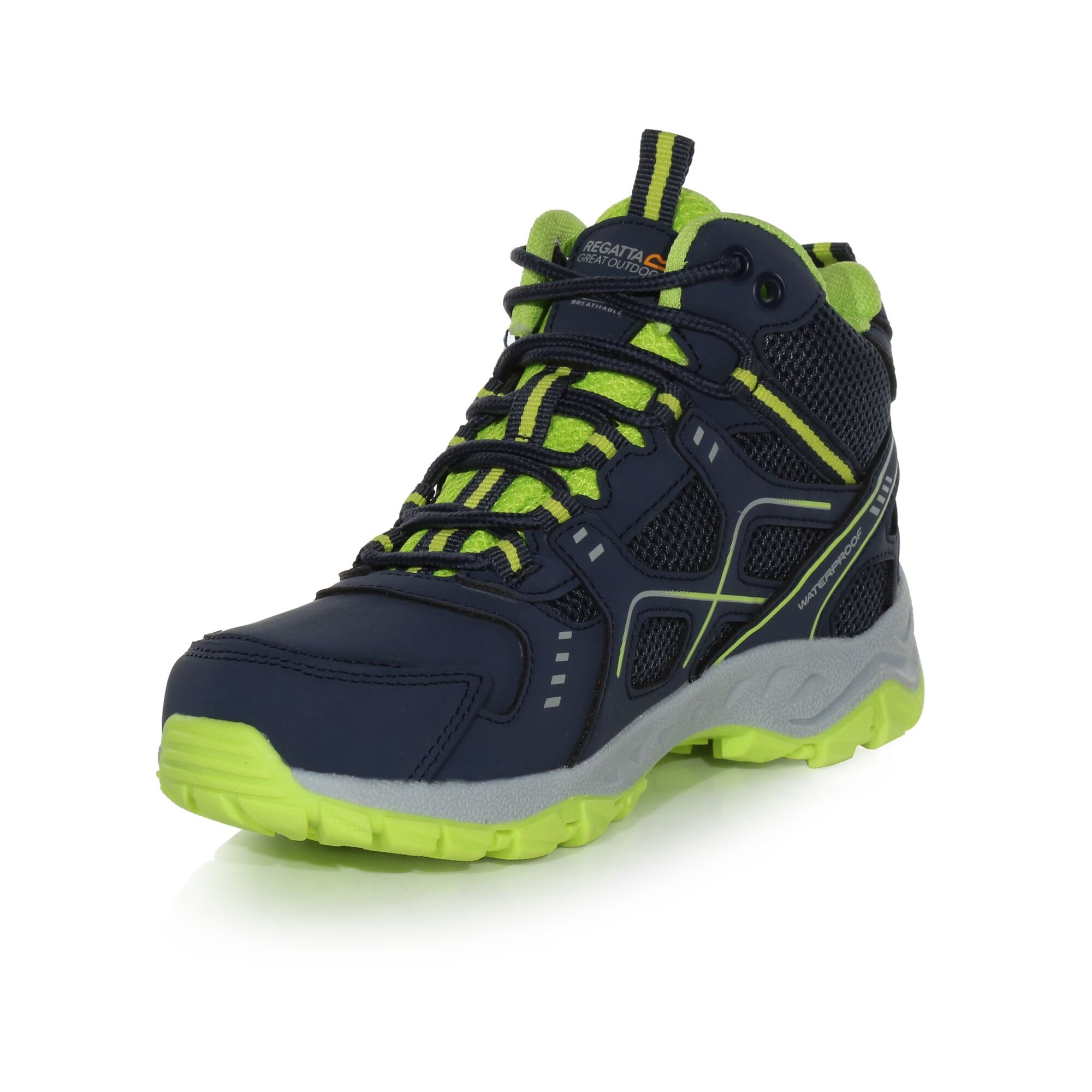 Kids' Vendeavour  Walking Boots | Navy Lime Punch