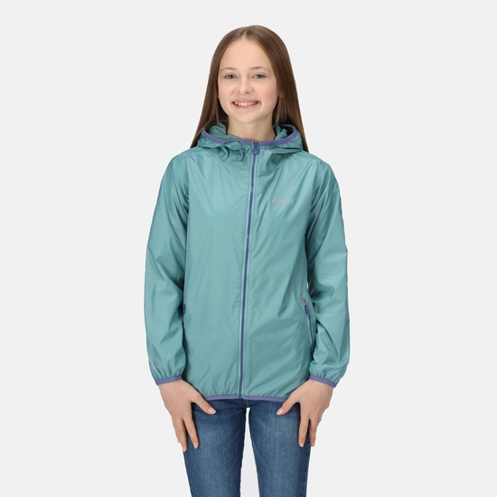 Kids' Lever II Waterproof Packaway Jacket | Peach Bloom