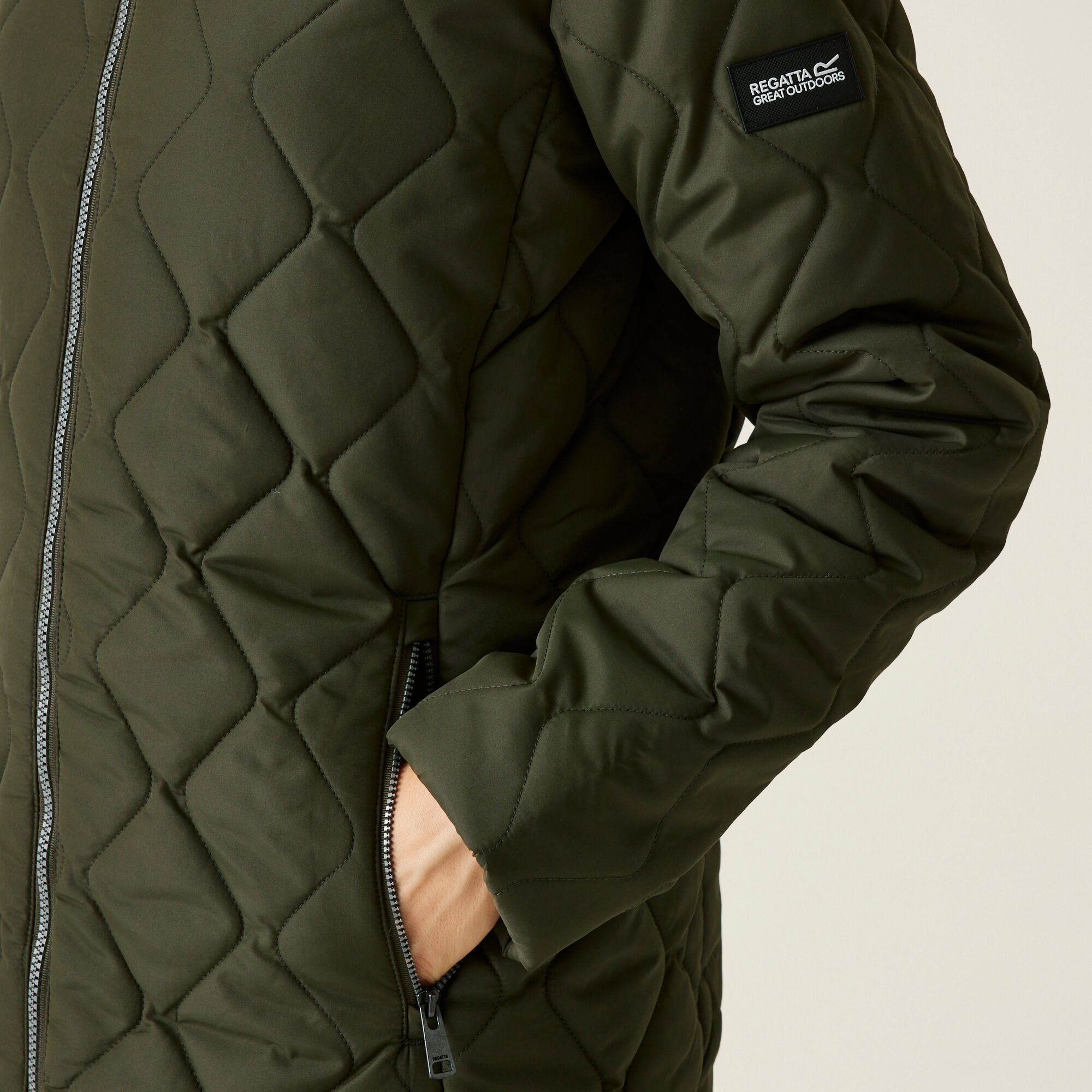 Women's Fritha III Insulated Parka Jacket | Dark Khaki