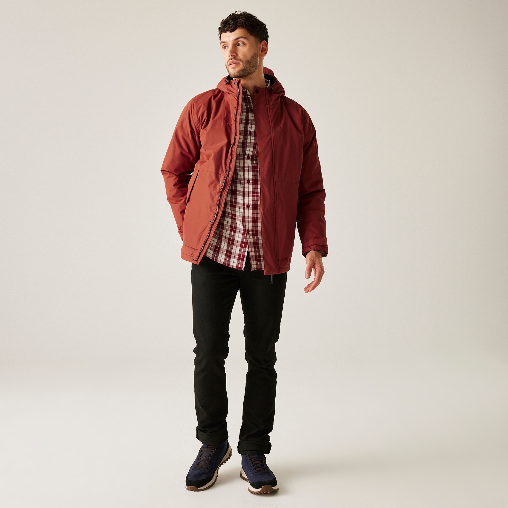Men's Sterlings IV Waterproof Jacket | Burnt Henna