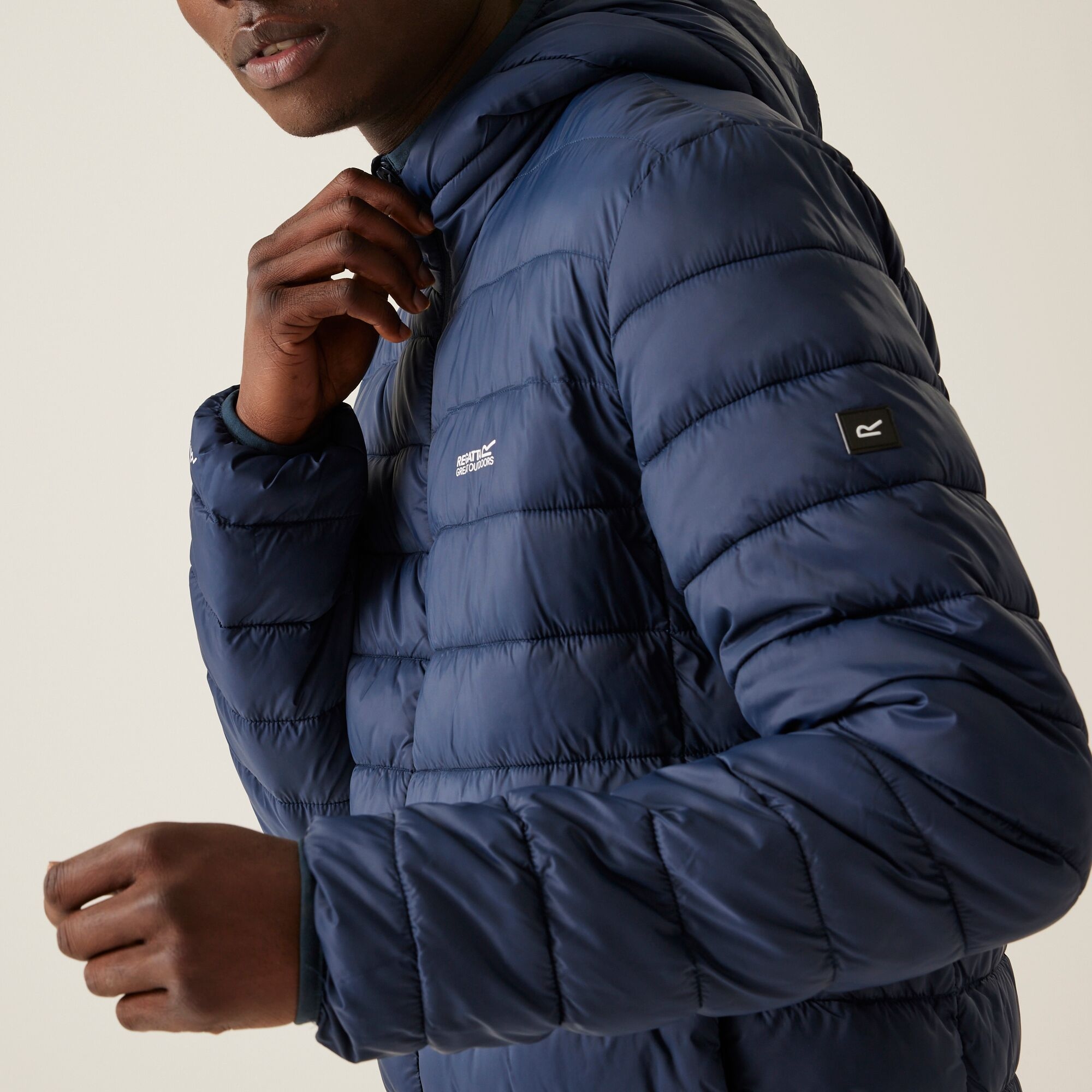 Men's Hooded Marizion Padded Jacket | Navy Olympian Blue