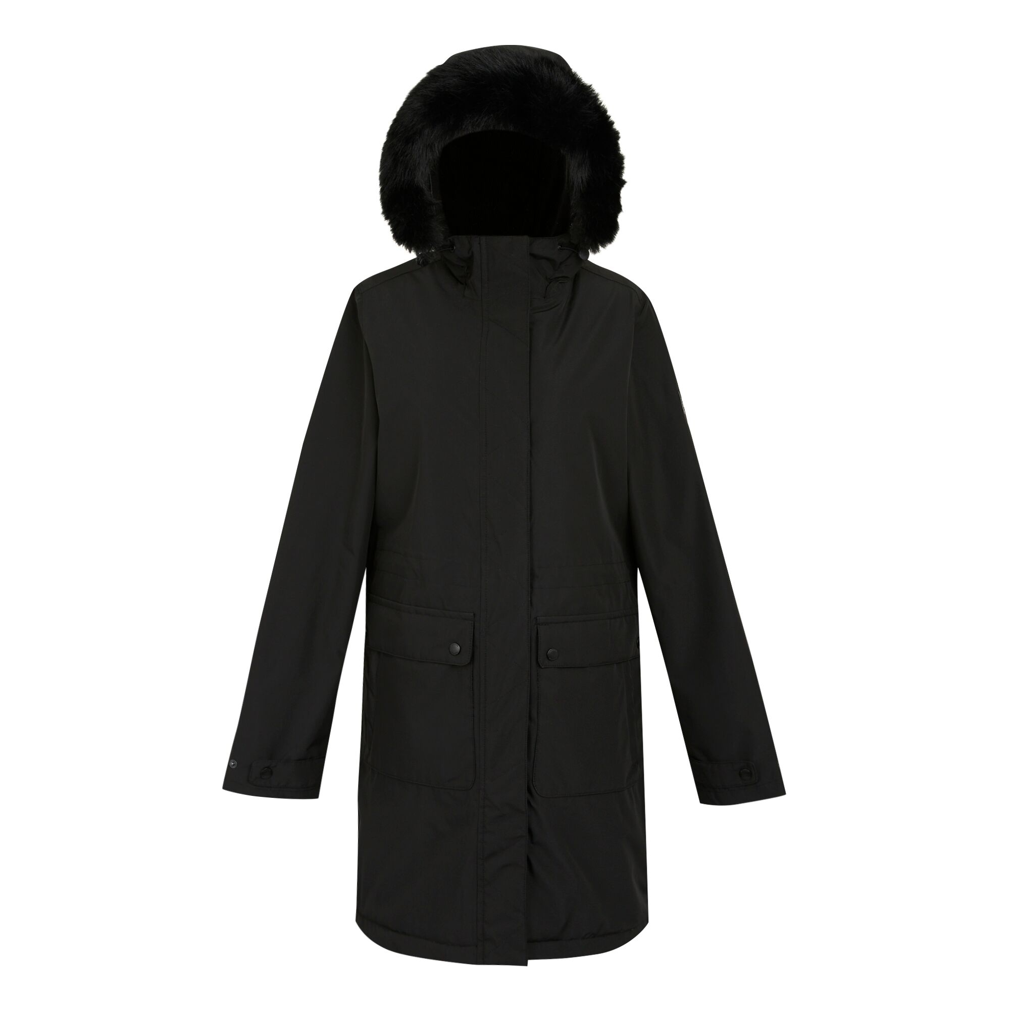 Women's Sabinka II Fur Trim Parka Jacket | Black