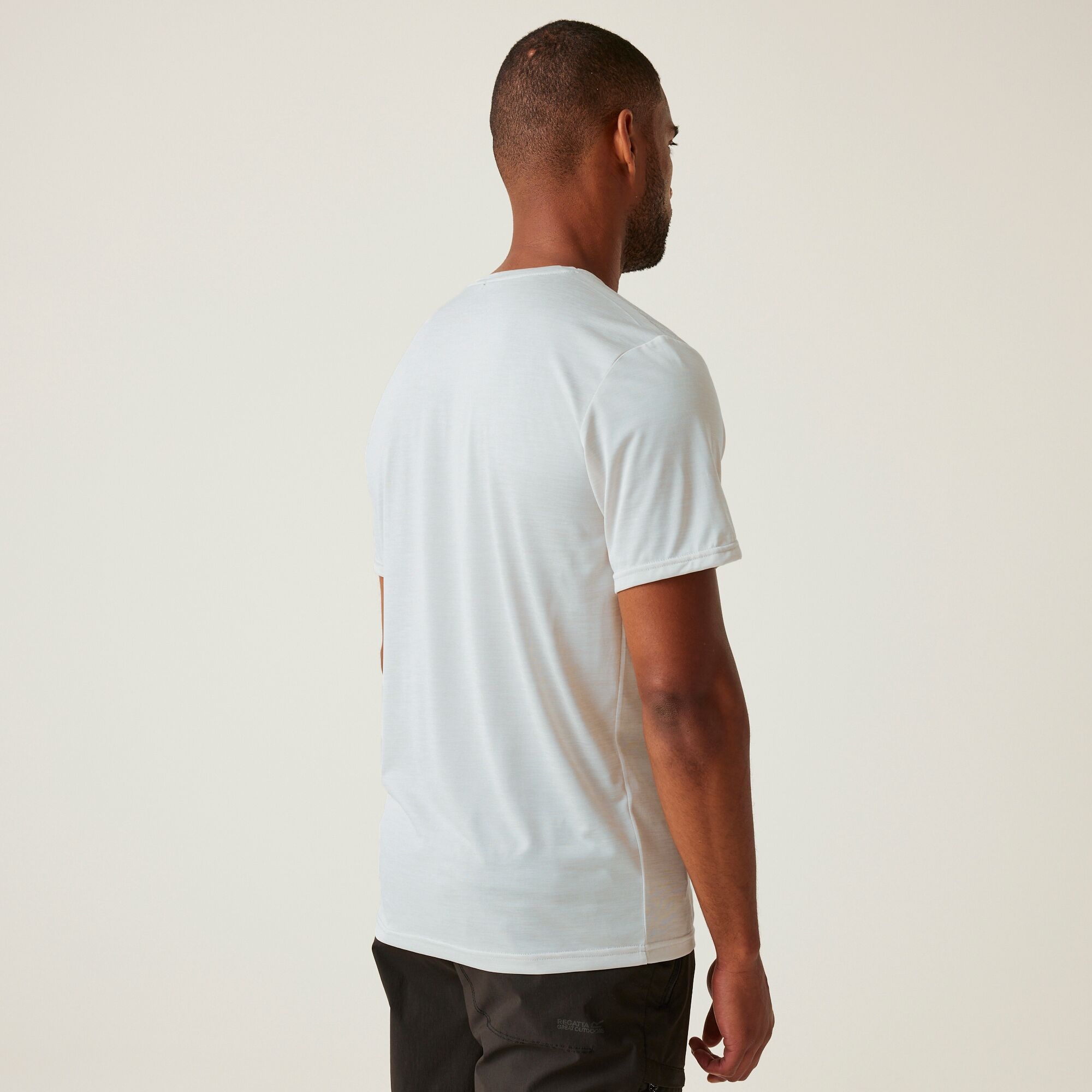Men's Fingal Edition Marl T-Shirt | Stone White