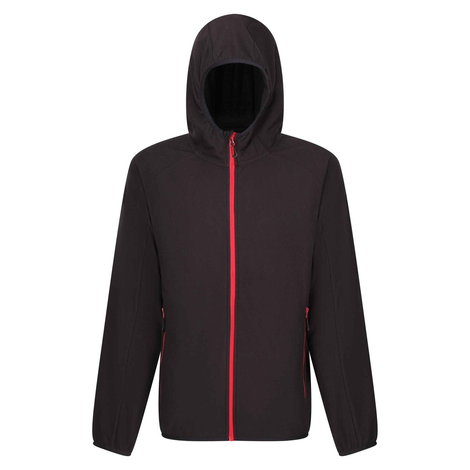 Men's Navigate Full-Zip Fleece | Black Classic Red