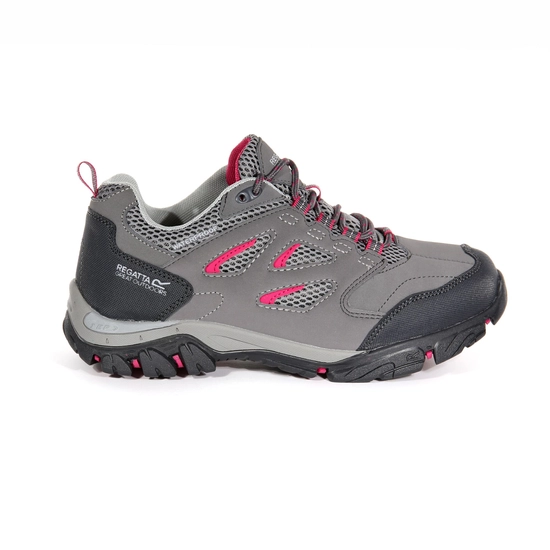 Women's Holcombe Waterproof Low Walking Shoes | Black Deco Rose